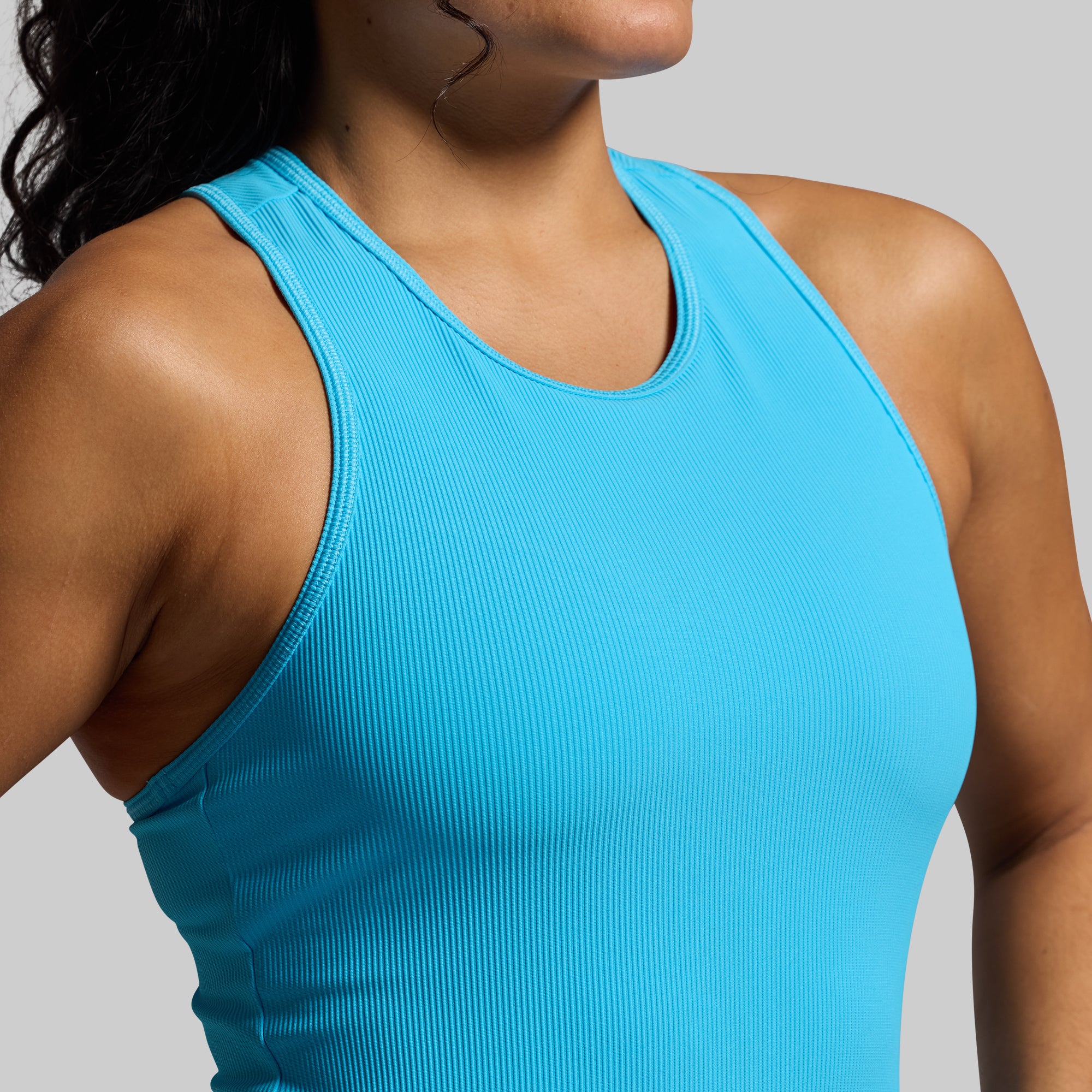 Perfect Ribbed Tank (Aquarius) - Image 3