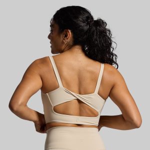 Your Go To Sports Bra (Oatmeal)