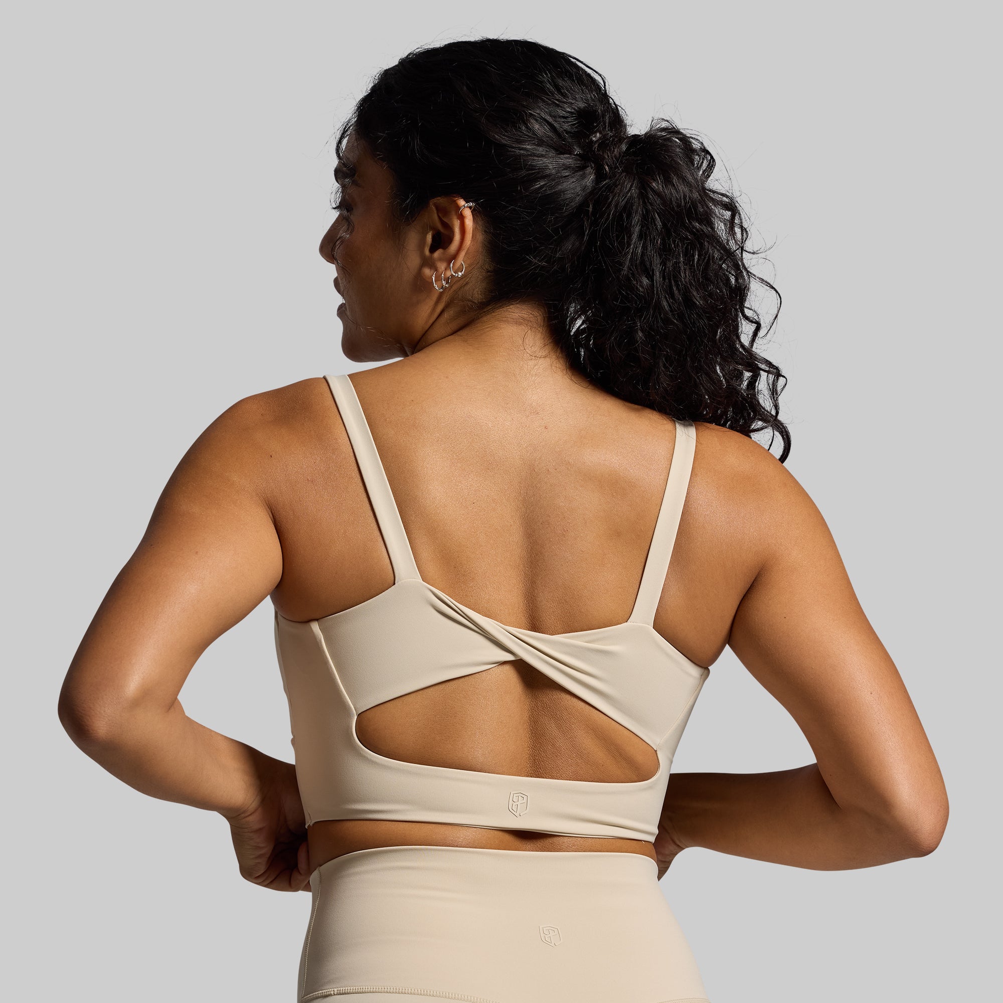 Your Go To Sports Bra (Oatmeal)