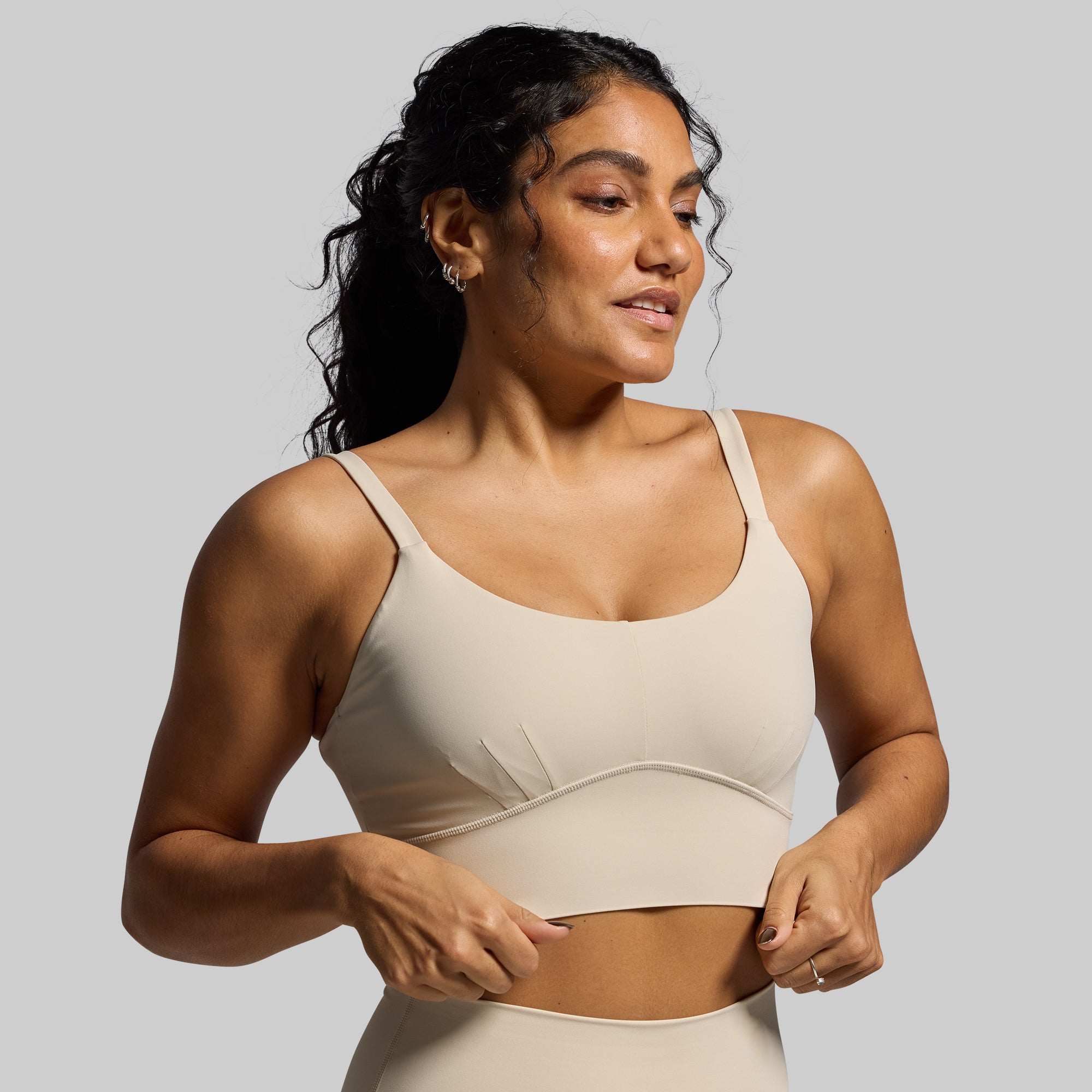 Your Go To Sports Bra (Oatmeal) - Image 2