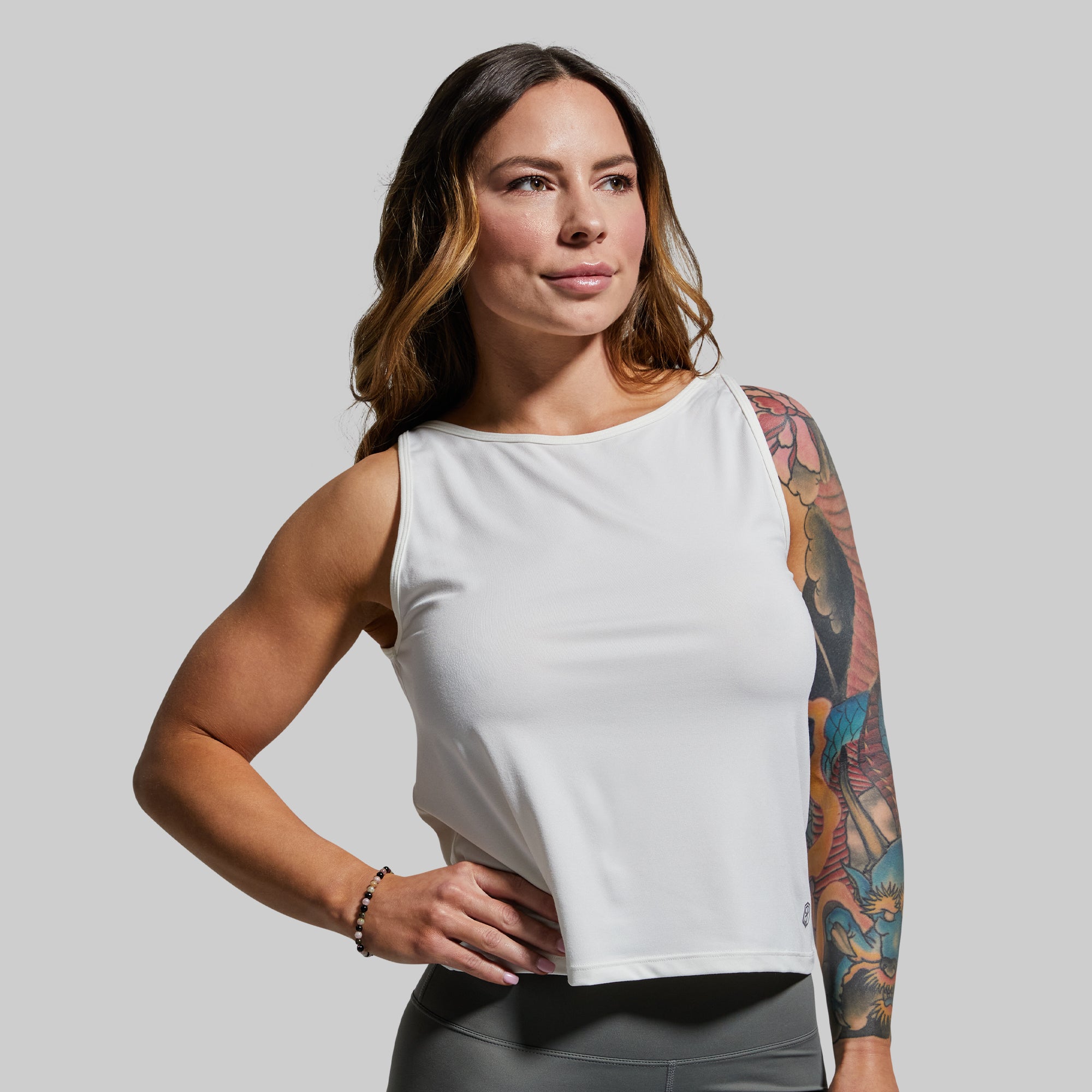 Half Moon Tank 2.0 (White) - Image 2