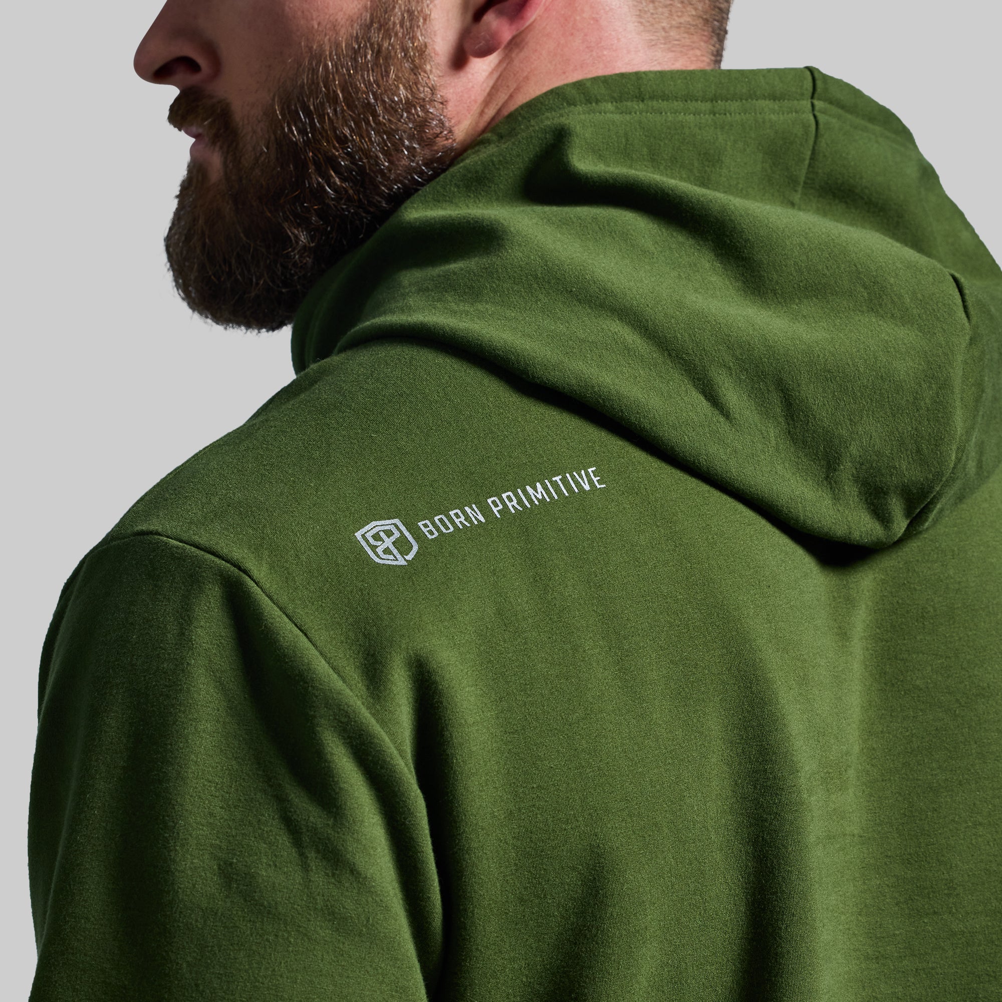 Unmatched Unisex Hoodie (Military Green) - Image 5