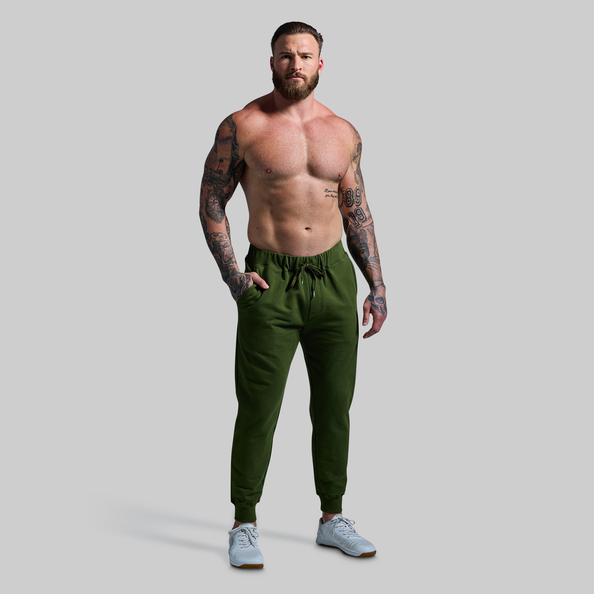 Men's Unmatched Jogger (Military Green) - Image 5