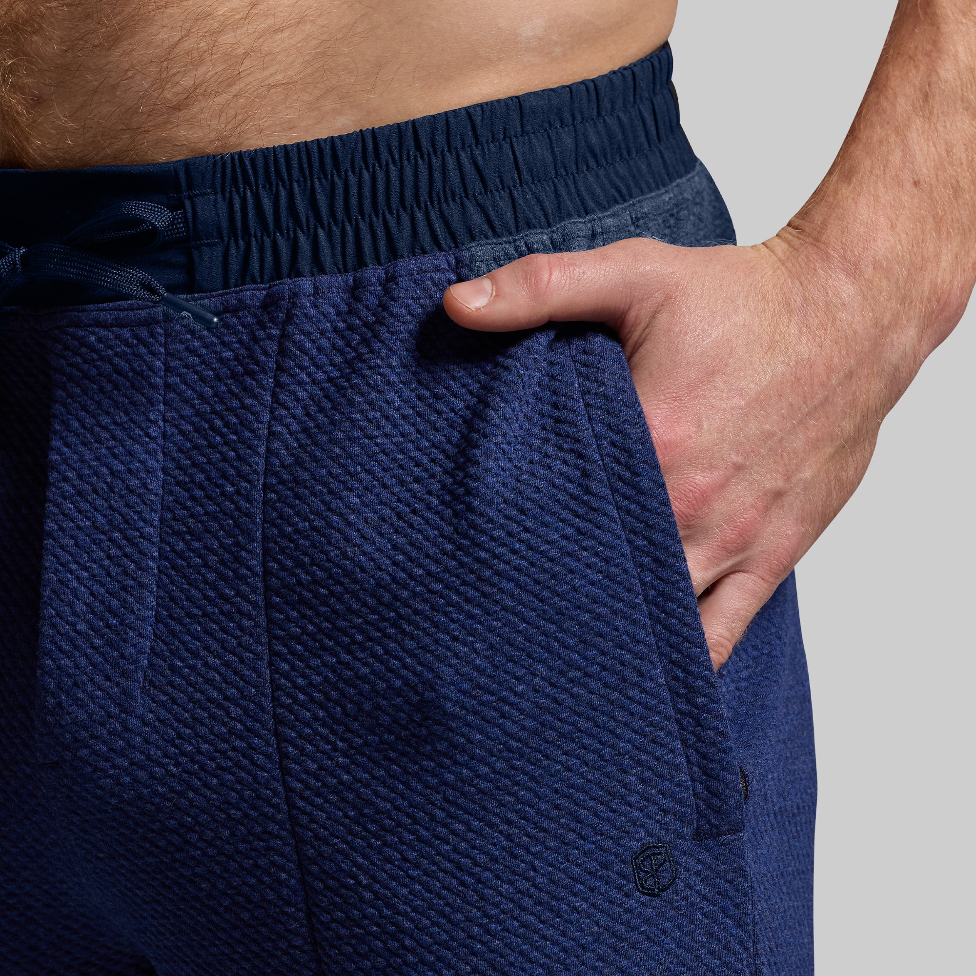 Men's Cloud Jogger (Heather Midnight Blue) - Image 4