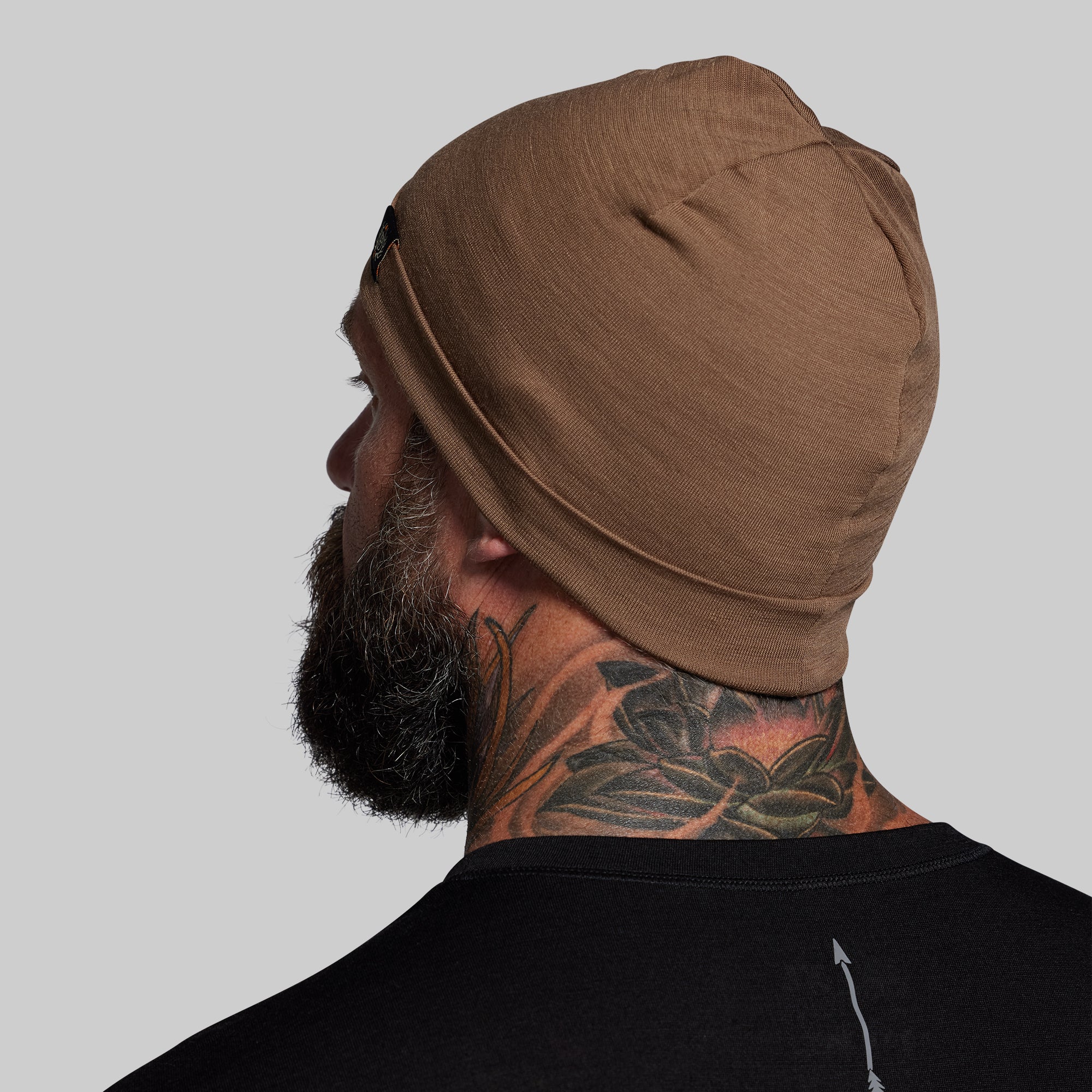 Ridgeline Merino Beanie 165 (Coyote Brown) - Image 3