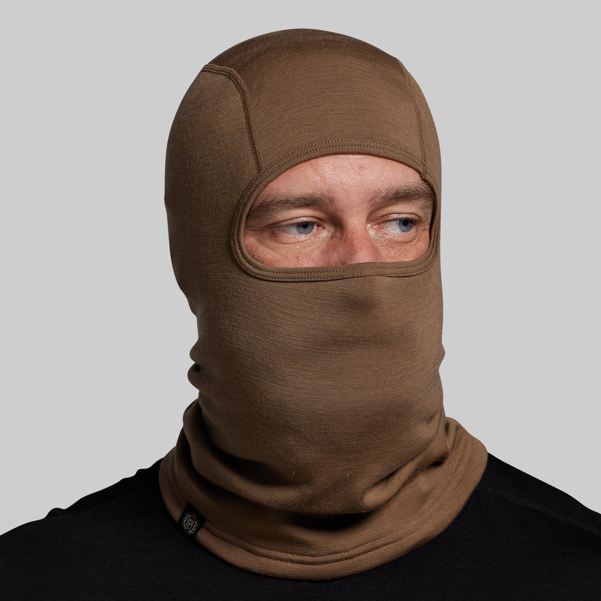 Ridgeline Merino Balaclava 240 (Coyote Brown) - Image 4