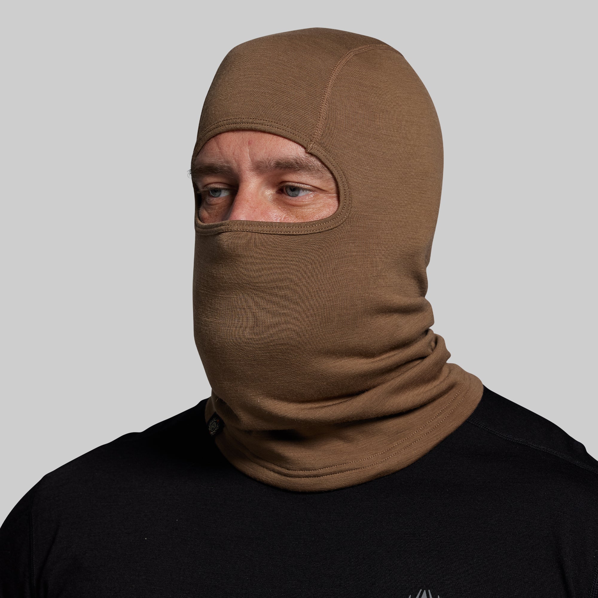 Ridgeline Merino Balaclava 240 (Coyote Brown) - Image 2