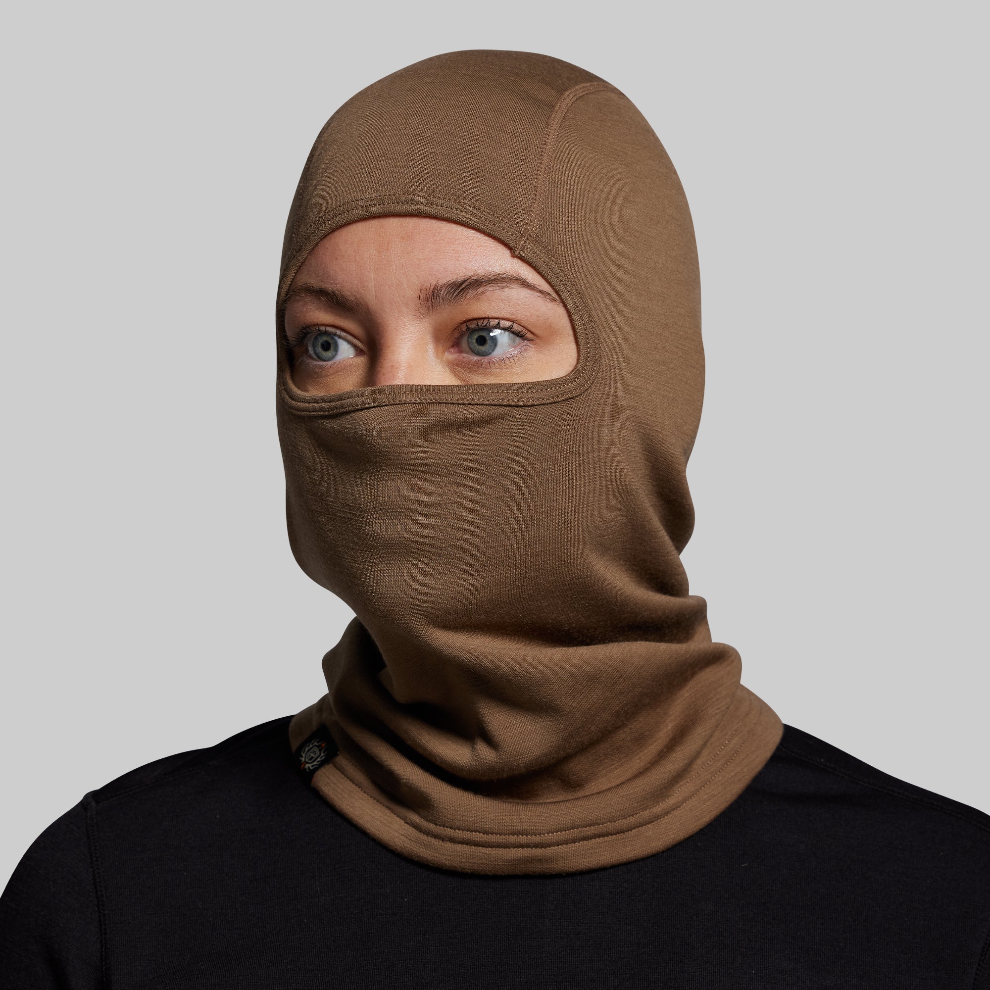 Ridgeline Merino Balaclava 240 (Coyote Brown) - Image 3