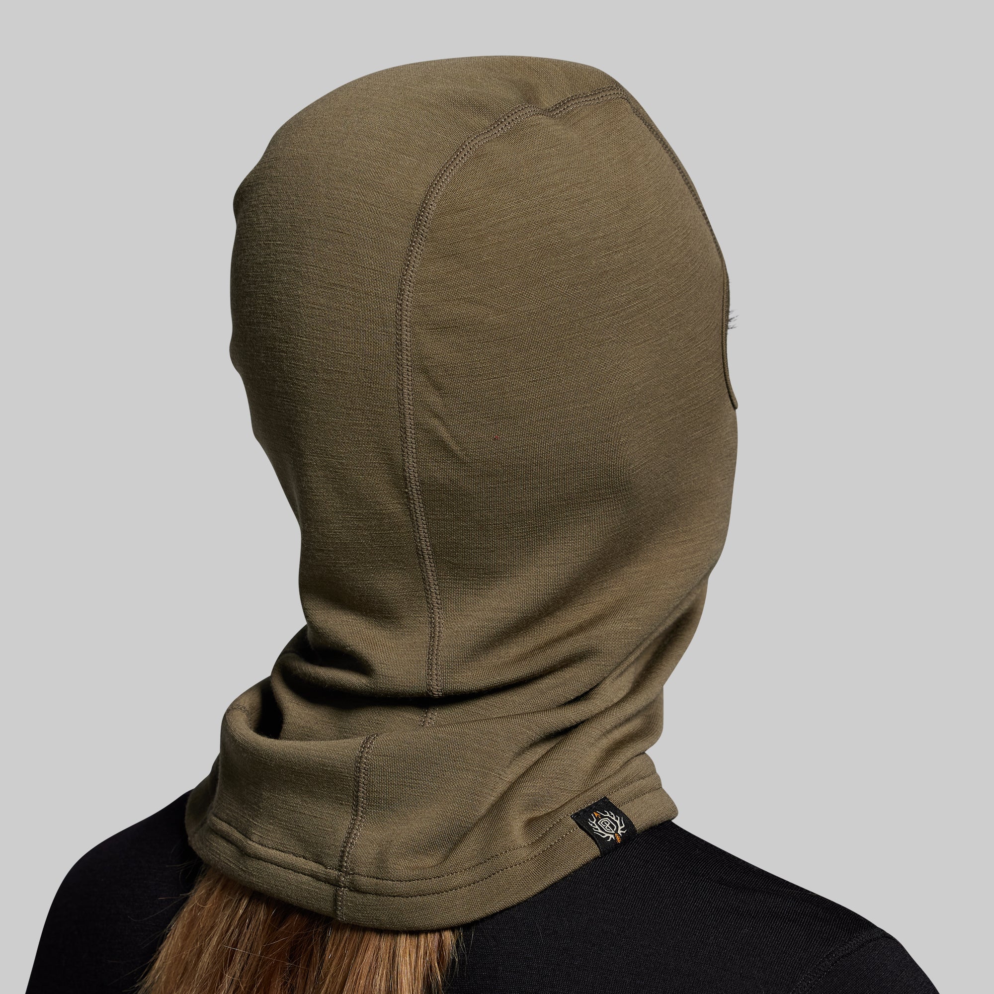 Ridgeline Merino Balaclava 240 (OD Green) - Image 6