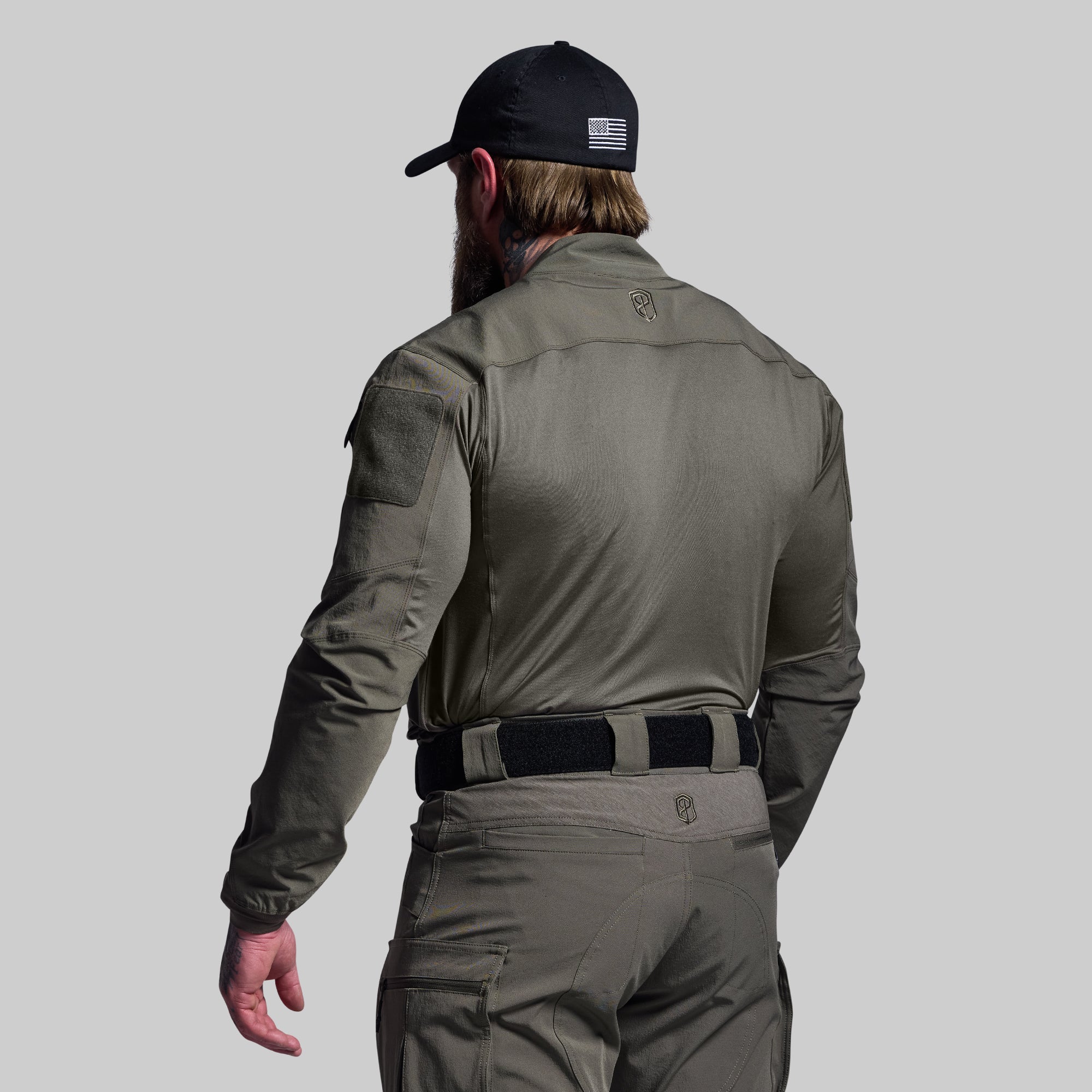 Long Sleeve Op Top (Ranger Green) - Image 2