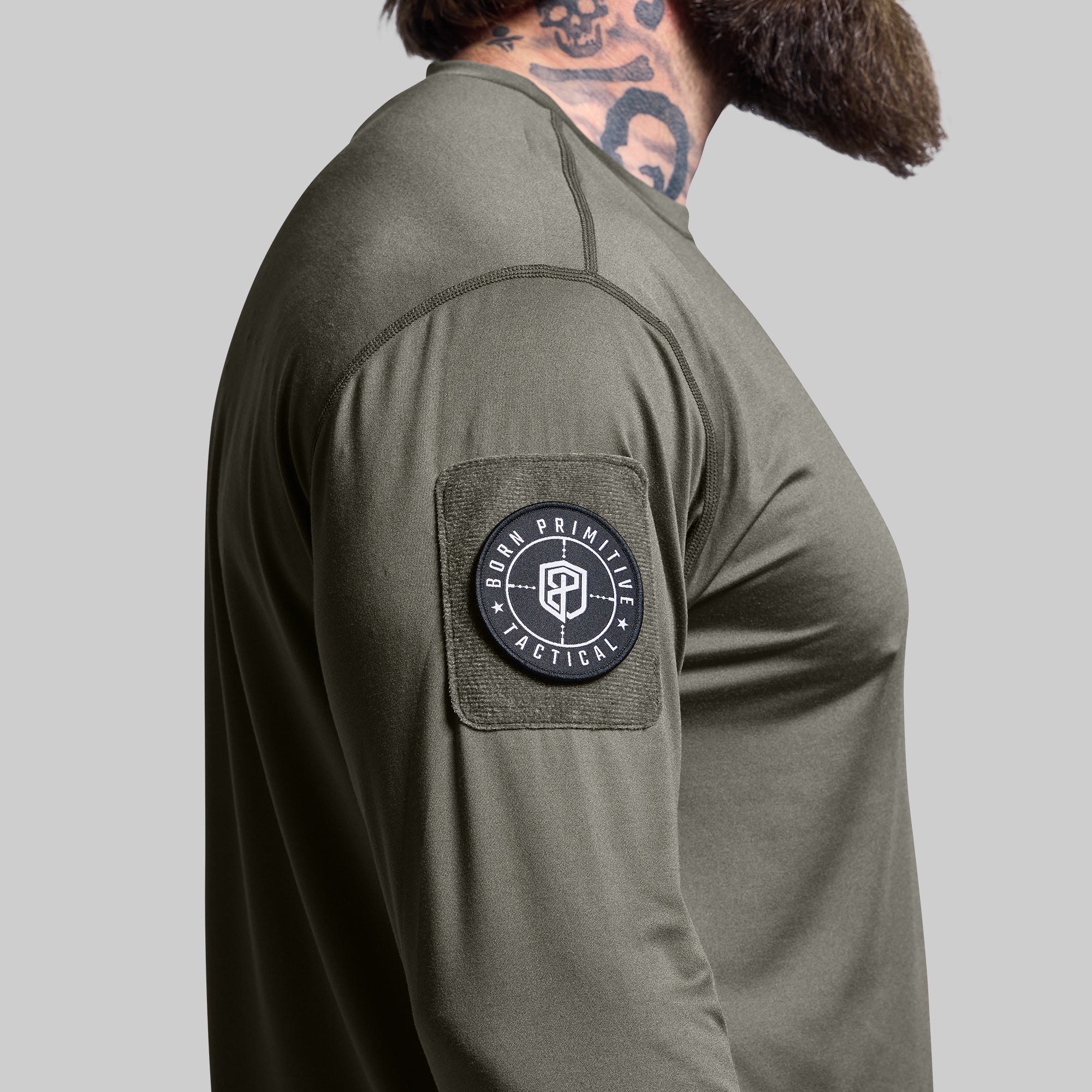 Long Sleeve Range Shirt (Ranger Green) - Image 2