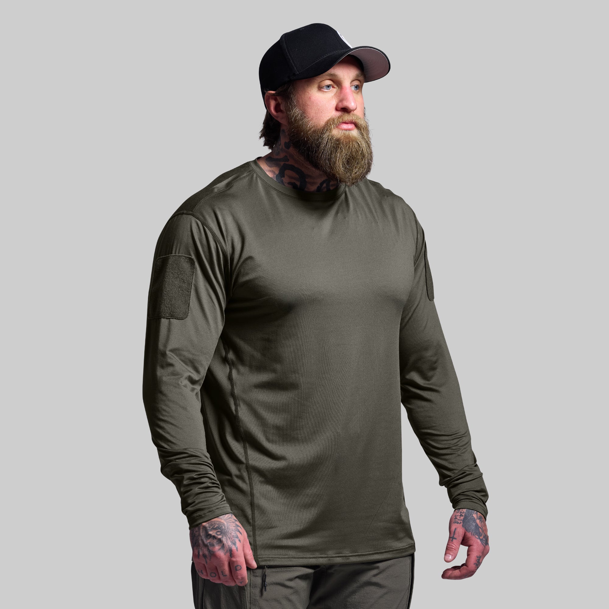 Long Sleeve Range Shirt (Ranger Green) - Image 5