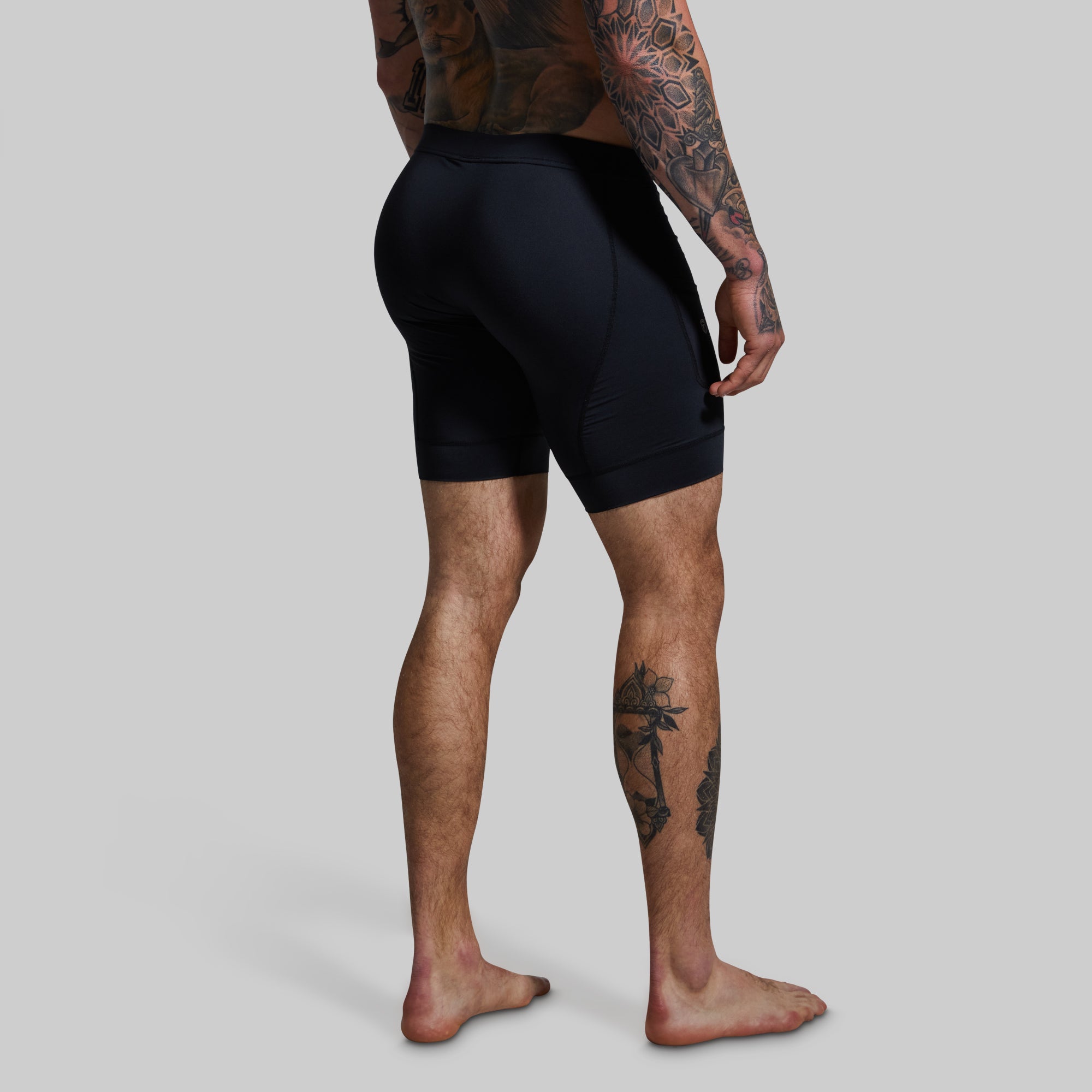 Men's Compression Short (Black) - Image 3