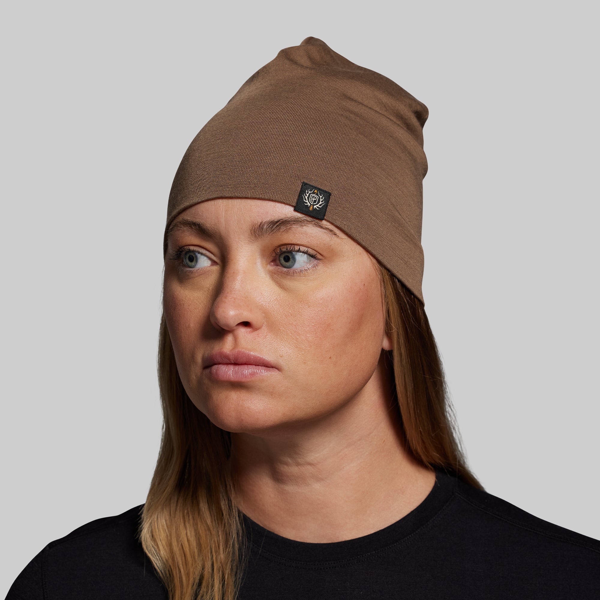 Ridgeline Merino Beanie 165 (Coyote Brown) - Image 4