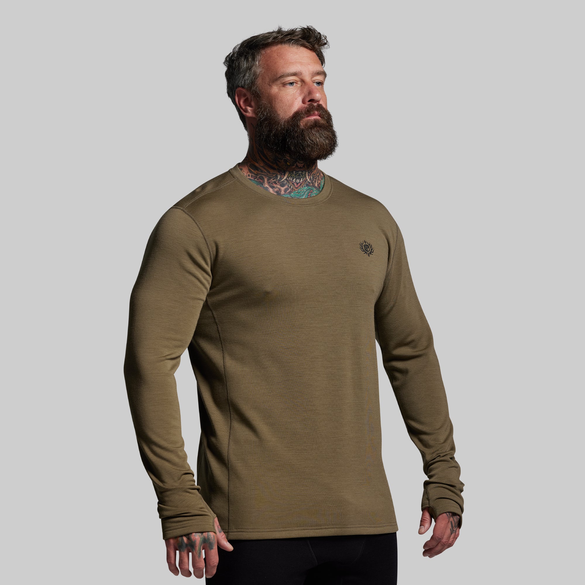Ridgeline Merino Thermal Top 240 (OD Green)