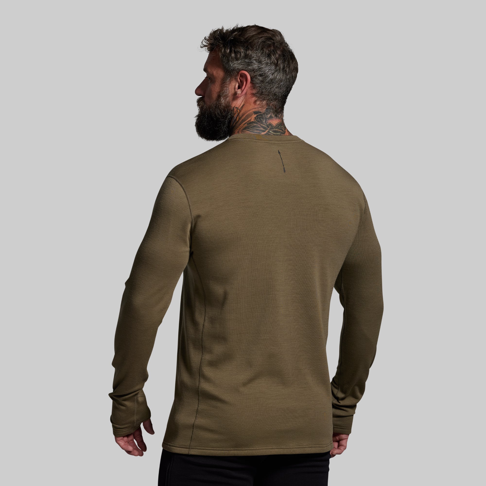 Ridgeline Merino Thermal Top 240 (OD Green) - Image 2