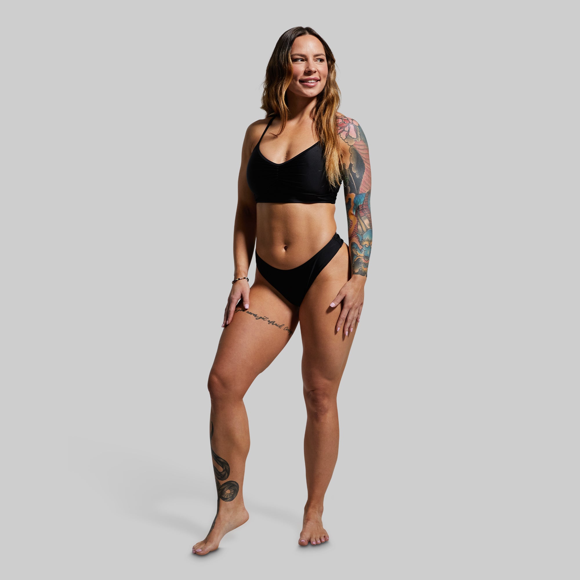 Sun Seeker Cheeky Thong (Black) - Image 6