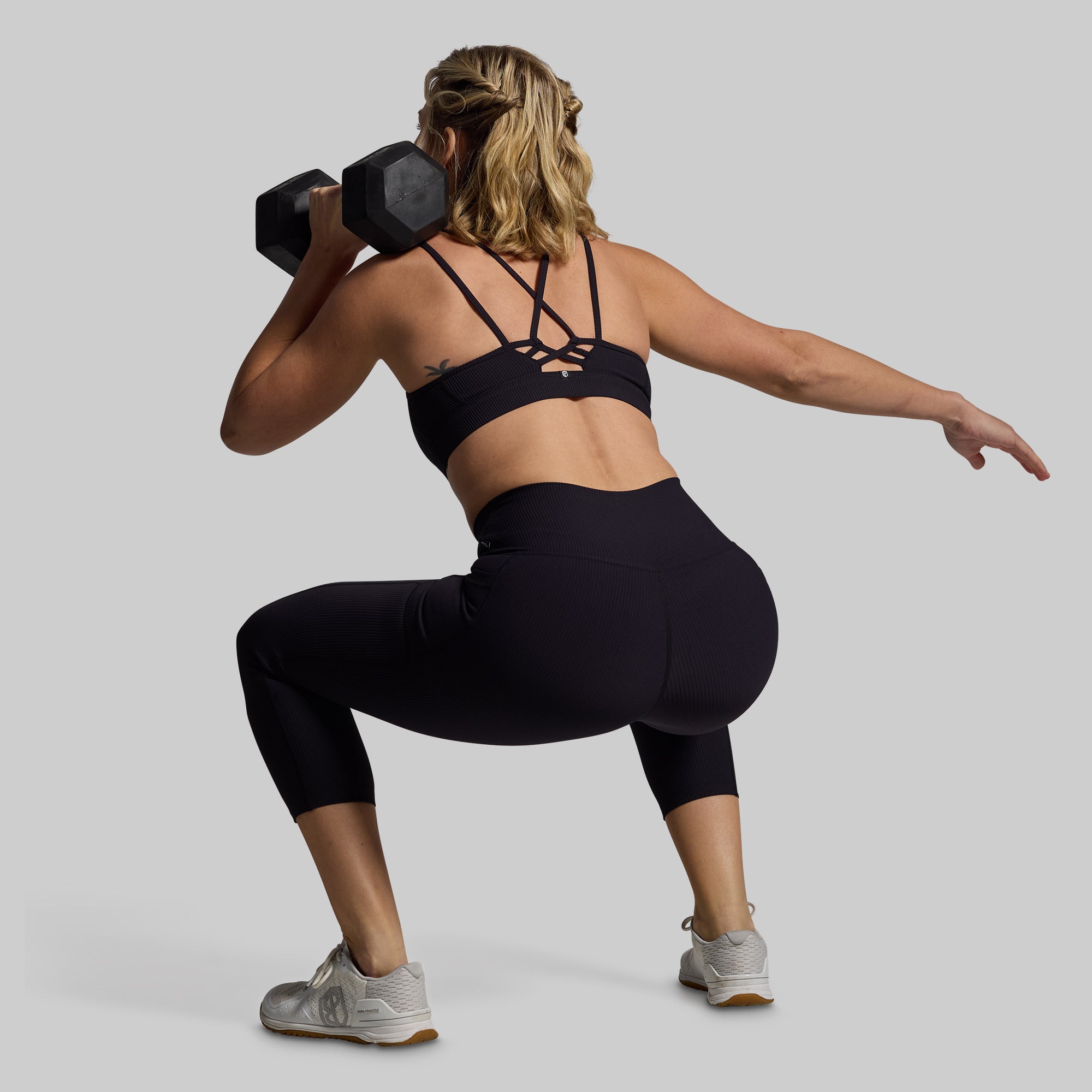 Lotus Sports Bra (Black) - Image 4