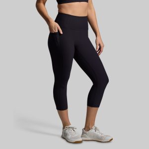 All or Nothing Capri w/ Pockets (Black)