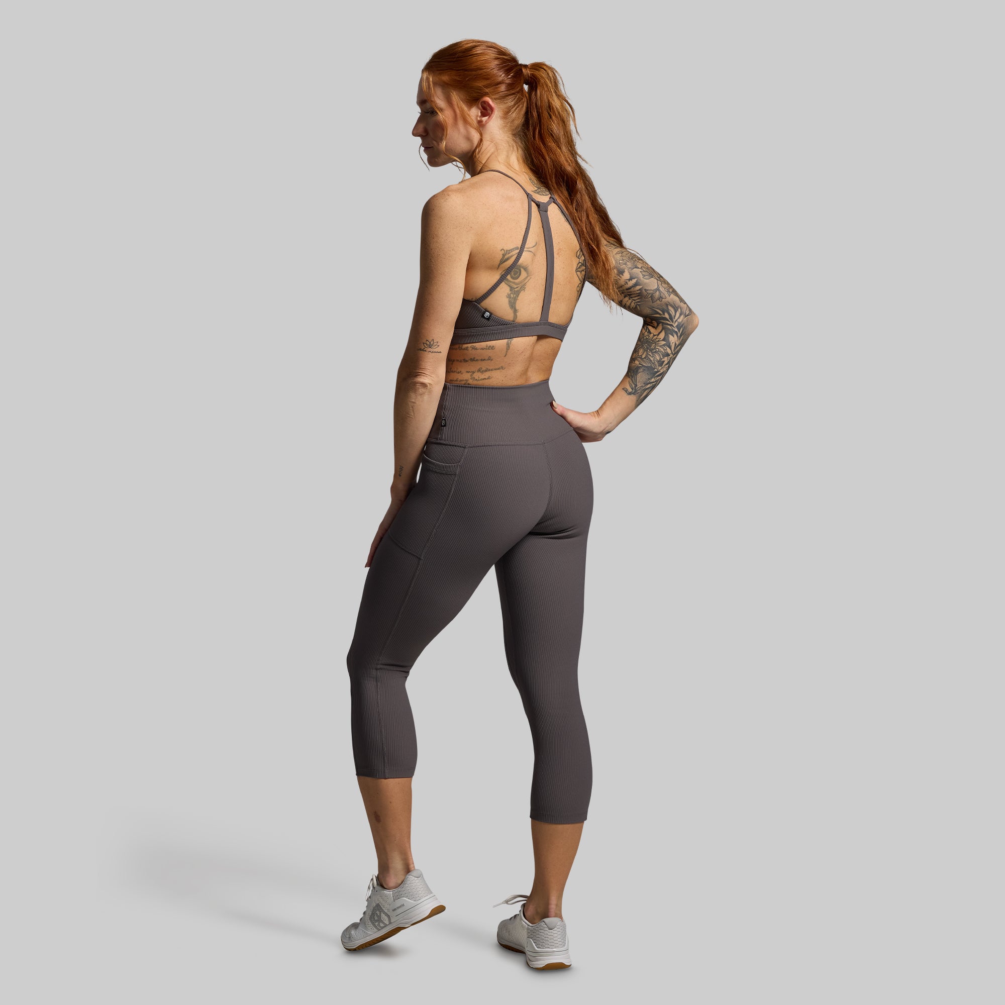 All or Nothing Capri w/ Pockets (Dark Grey) - Image 7