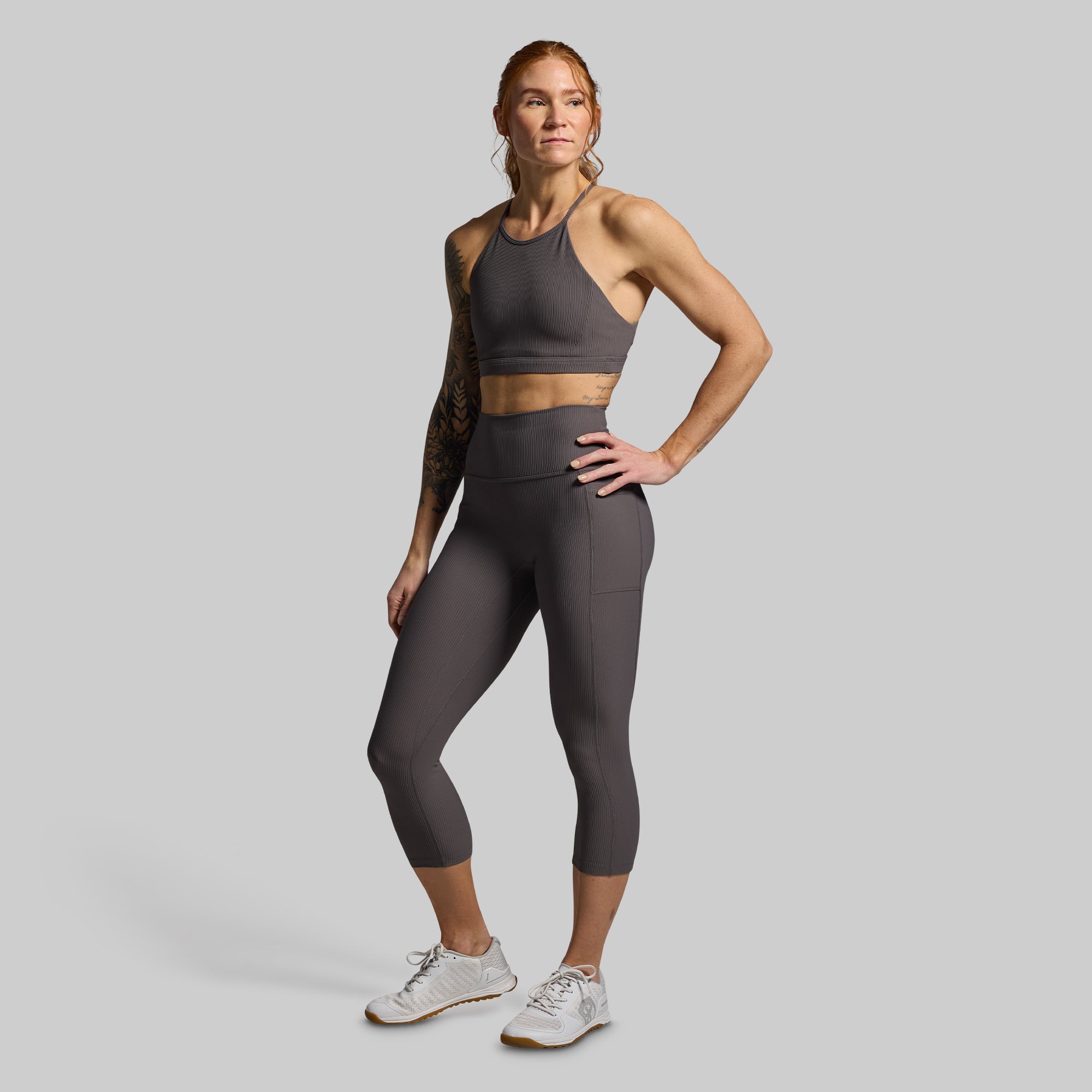 All or Nothing Capri w/ Pockets (Dark Grey) - Image 6