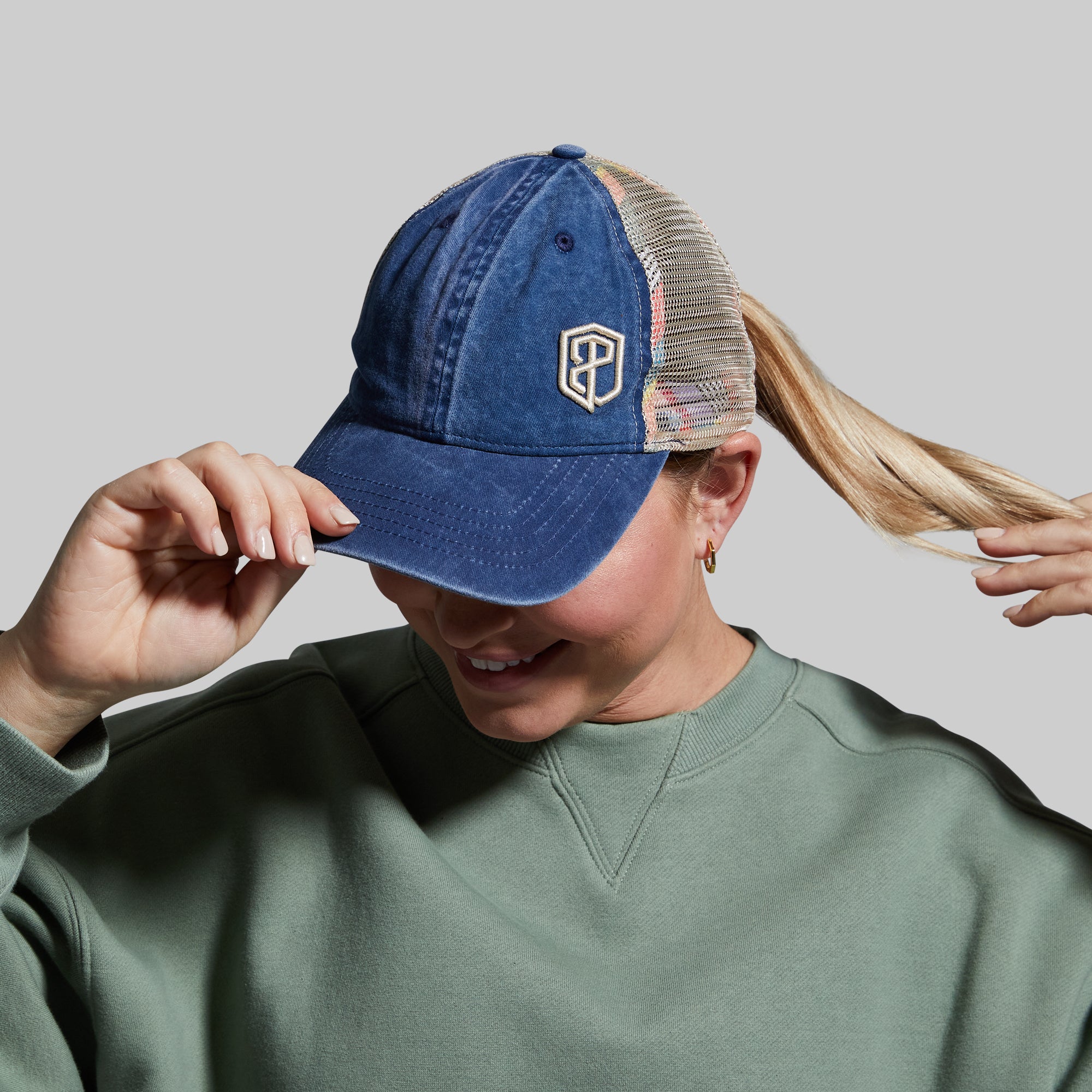 Relax Hat (Denim/Stripes) - Image 5