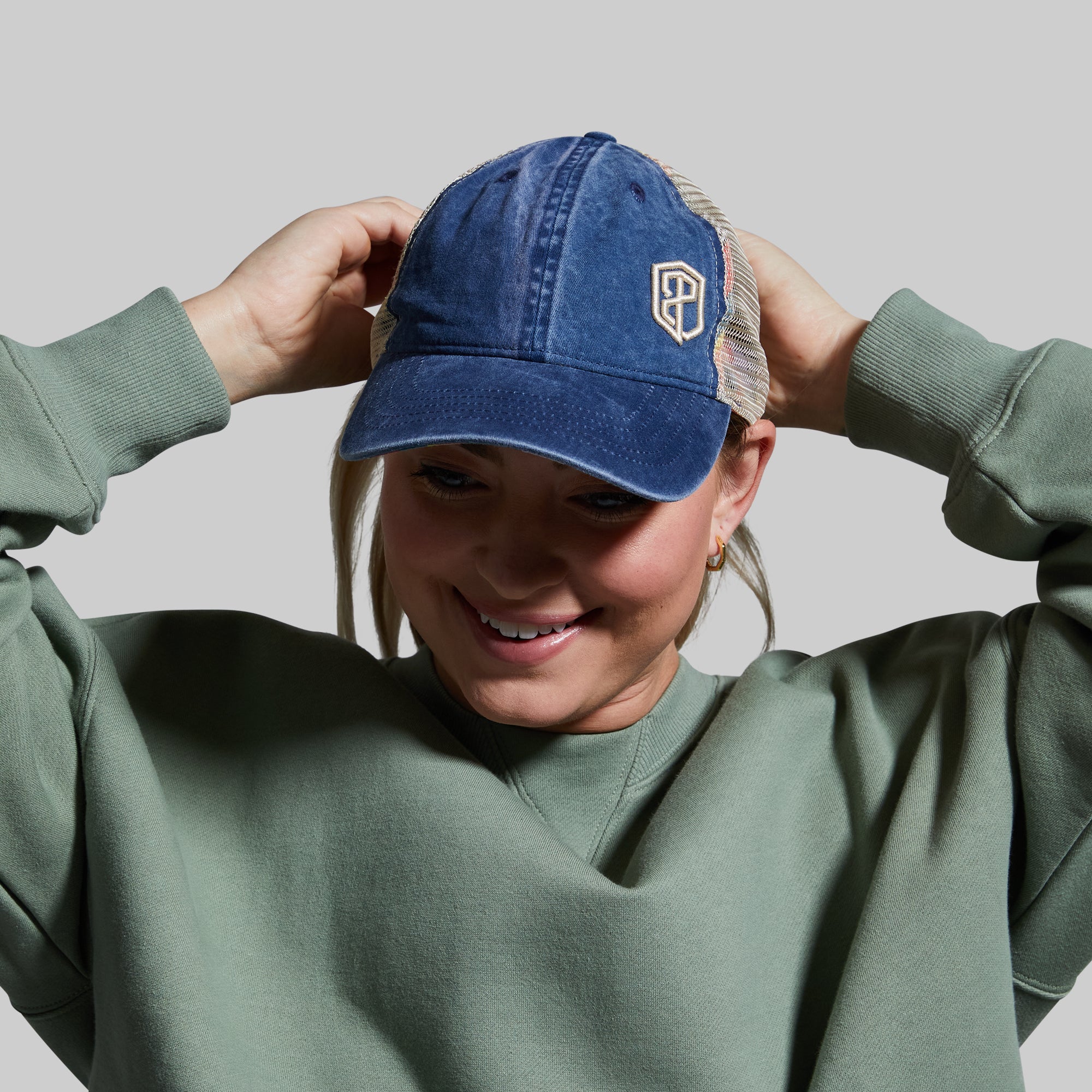 Relax Hat (Denim/Stripes) - Image 3