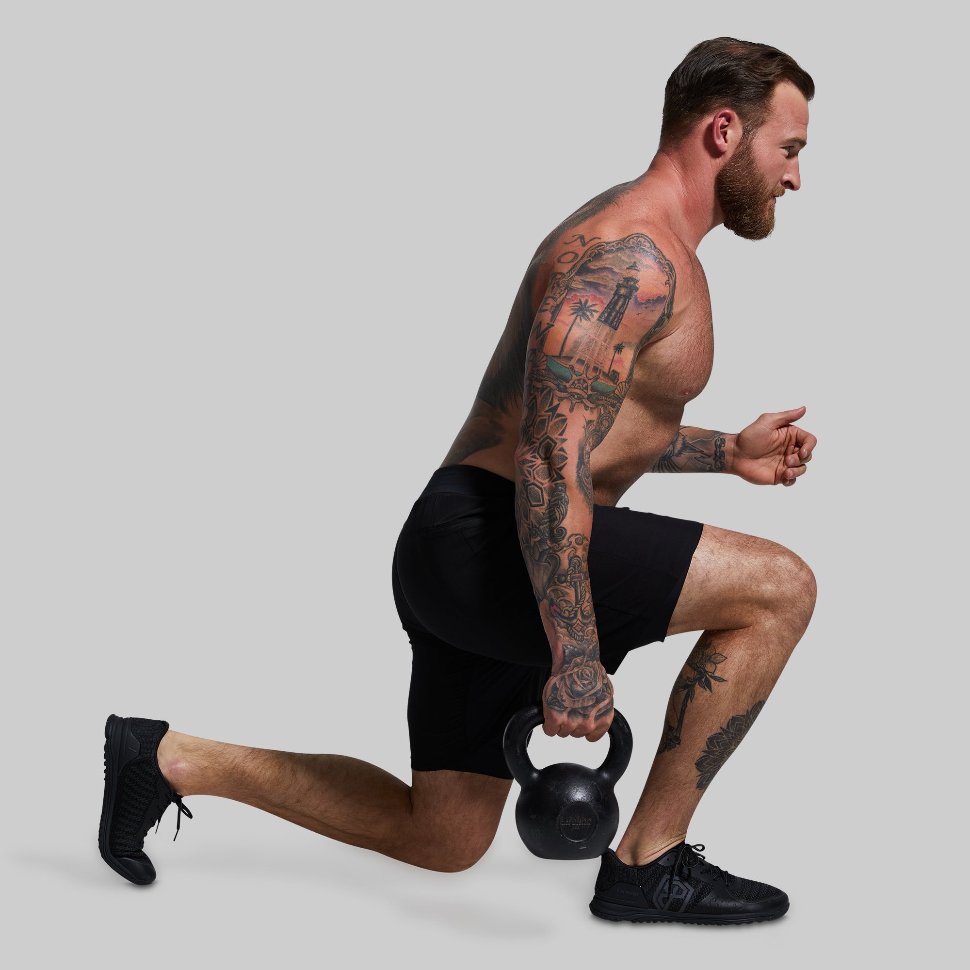 Versatile Short w/ Compression 9 (Black) - Image 5