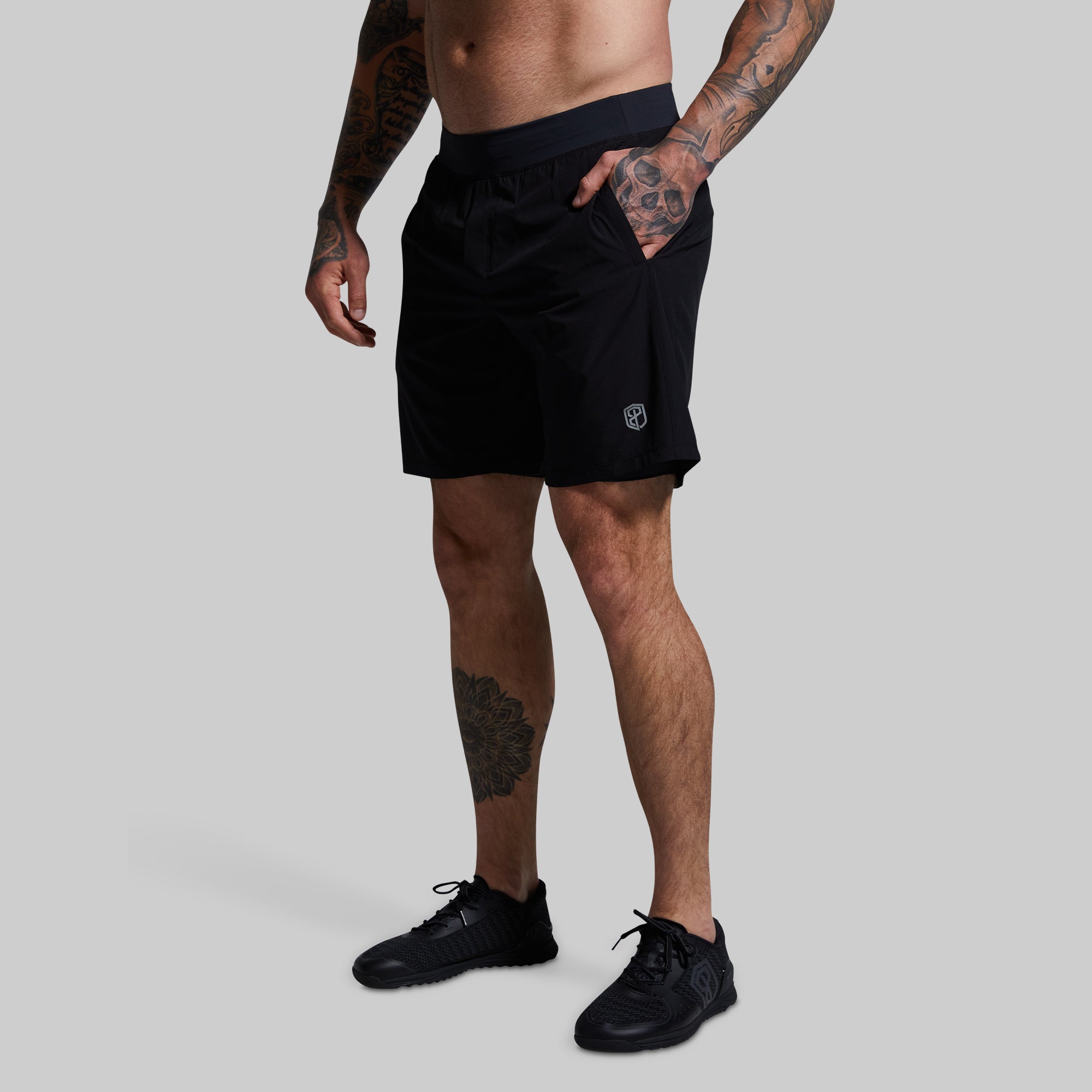 Versatile Short w/ Compression 9 (Black) - Image 4