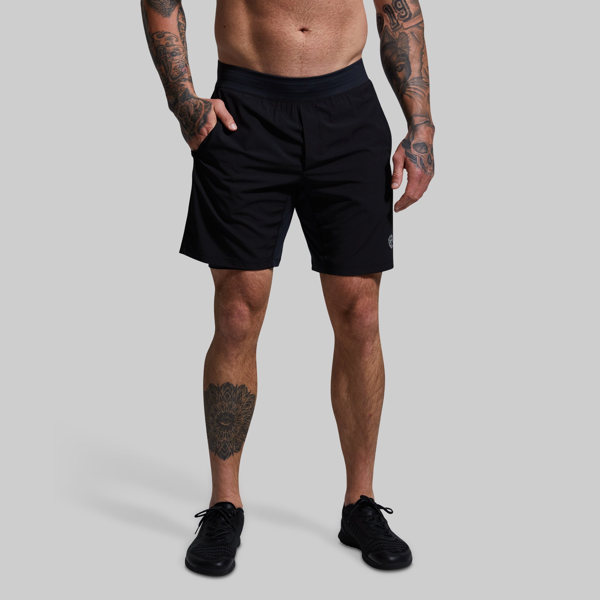 Versatile Short w/ Compression 9 (Black)