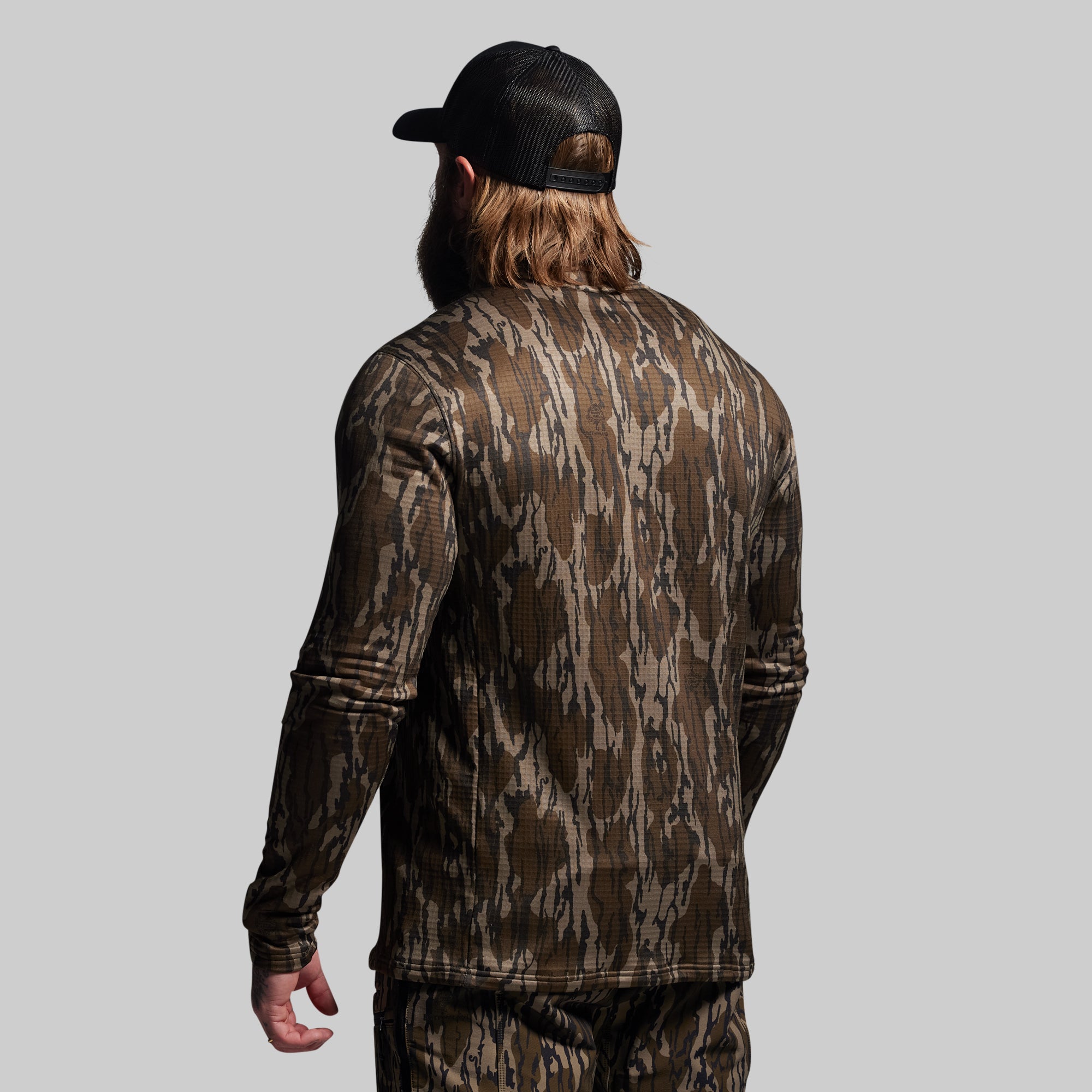 Quiver Grid Fleece Thermal Top (Mossy Oak® Original Bottomland®) - Image 2