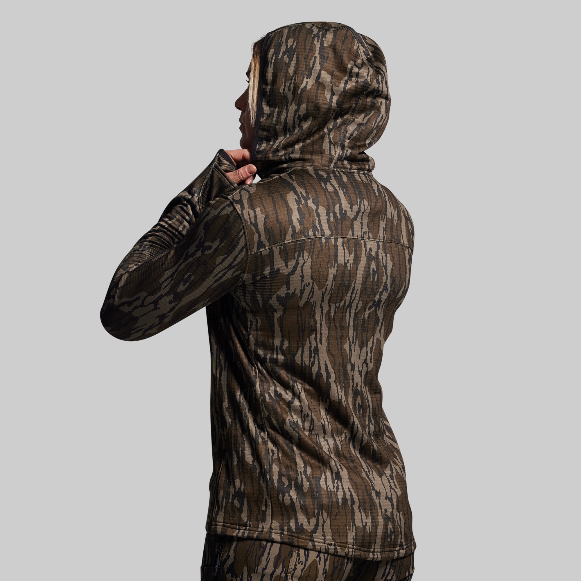 Women's Quiver Half Zip Hoodie 2.0 (Mossy Oak? Original Bottomland?) - Image 9
