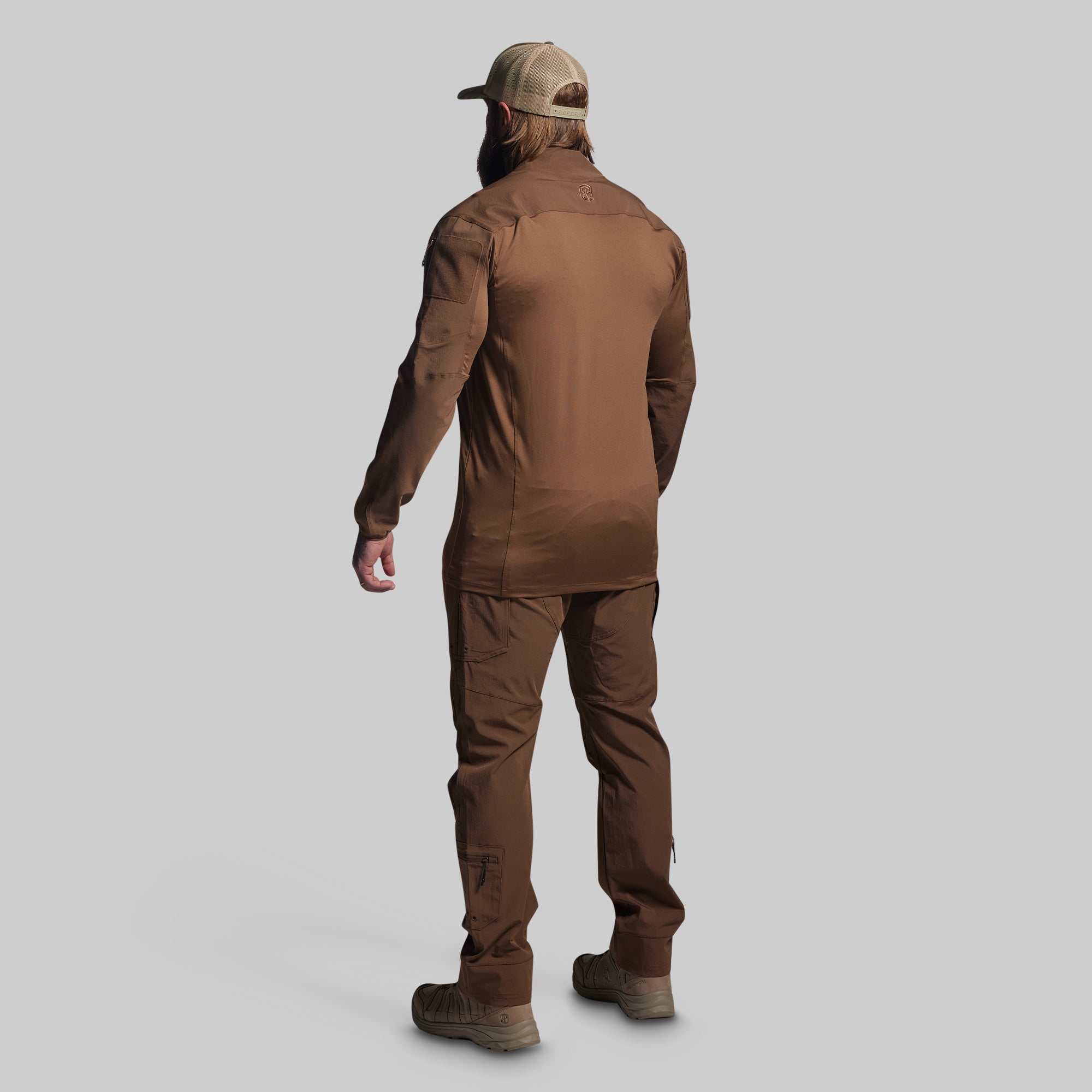 Long Sleeve Op Top (Coyote Brown) - Image 7