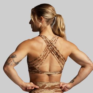 Vitality Sports Bra (Sand Tiger)