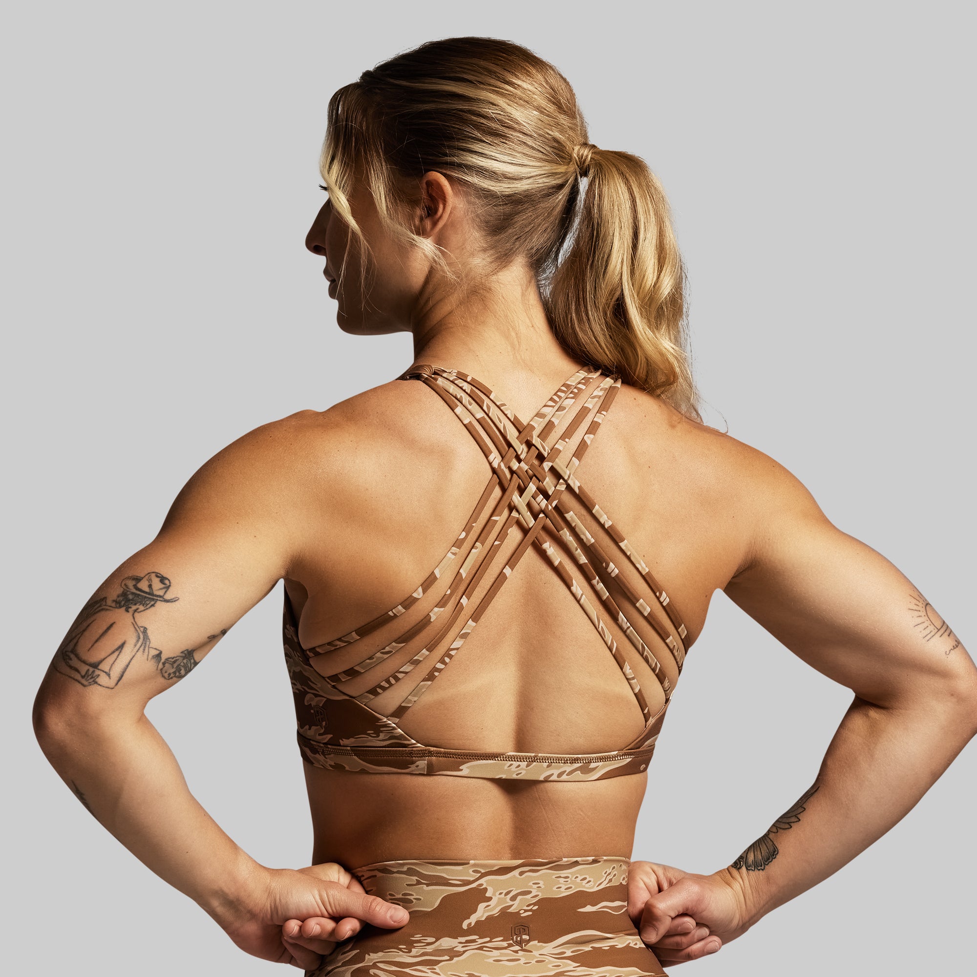 Vitality Sports Bra (Sand Tiger)