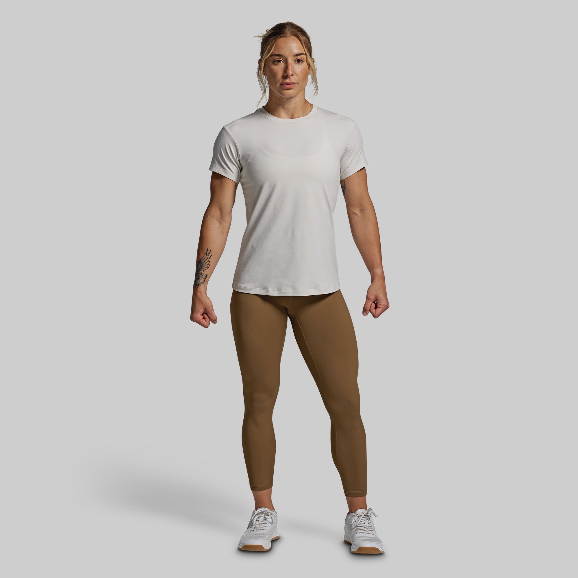 Women's BP Premium Basic Crew (Sand) - Image 4
