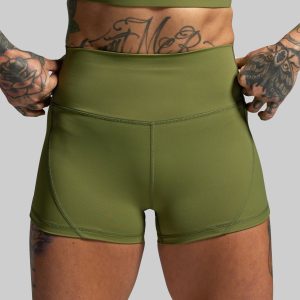 Your Go To Booty Short (Army Green)