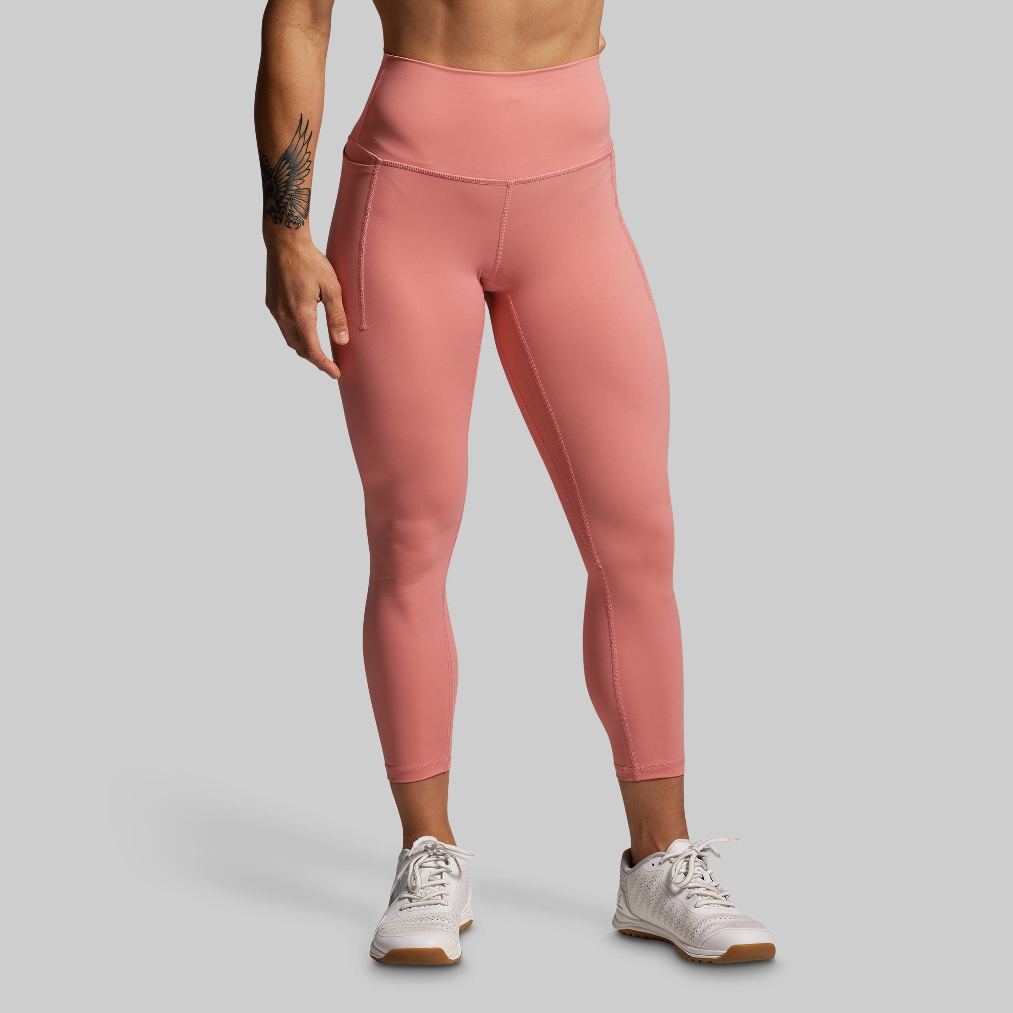 Your Go To Legging w/ Pockets 2.0 (Faded Rose) - Image 4