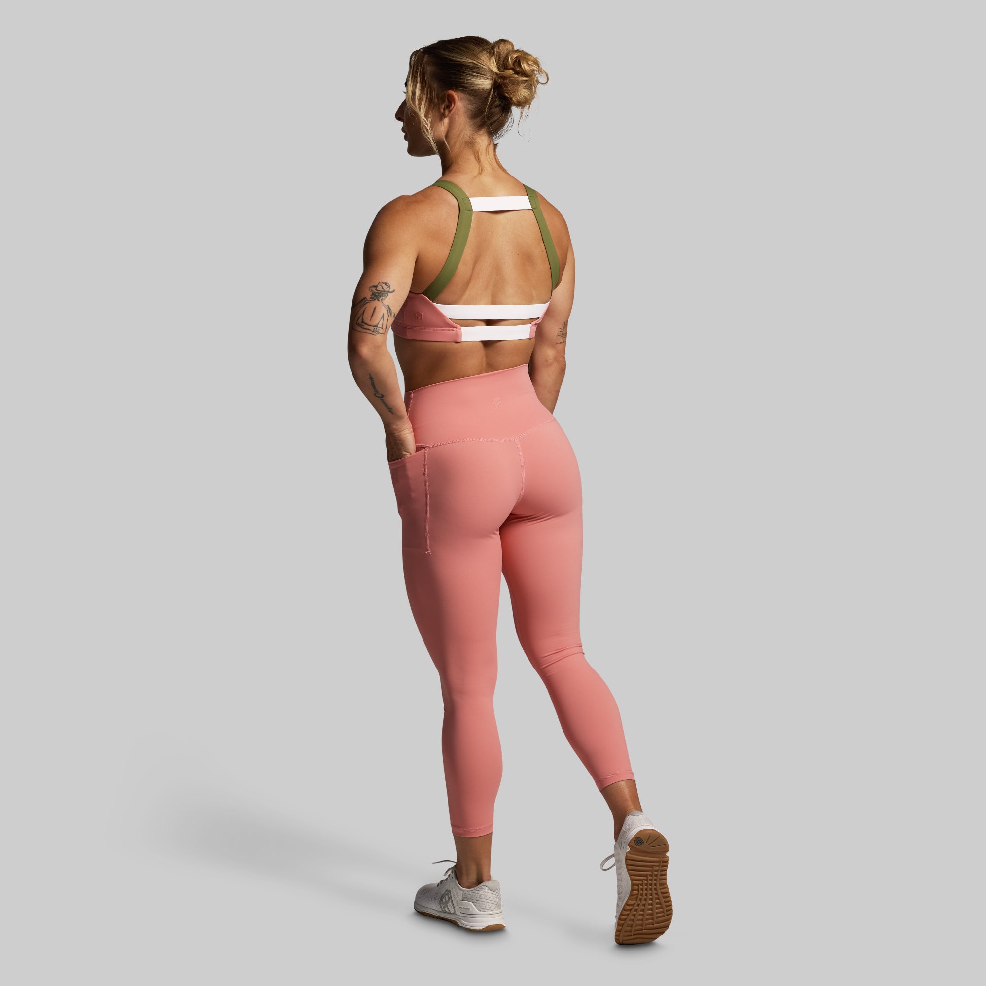 Your Go To Legging w/ Pockets 2.0 (Faded Rose) - Image 7