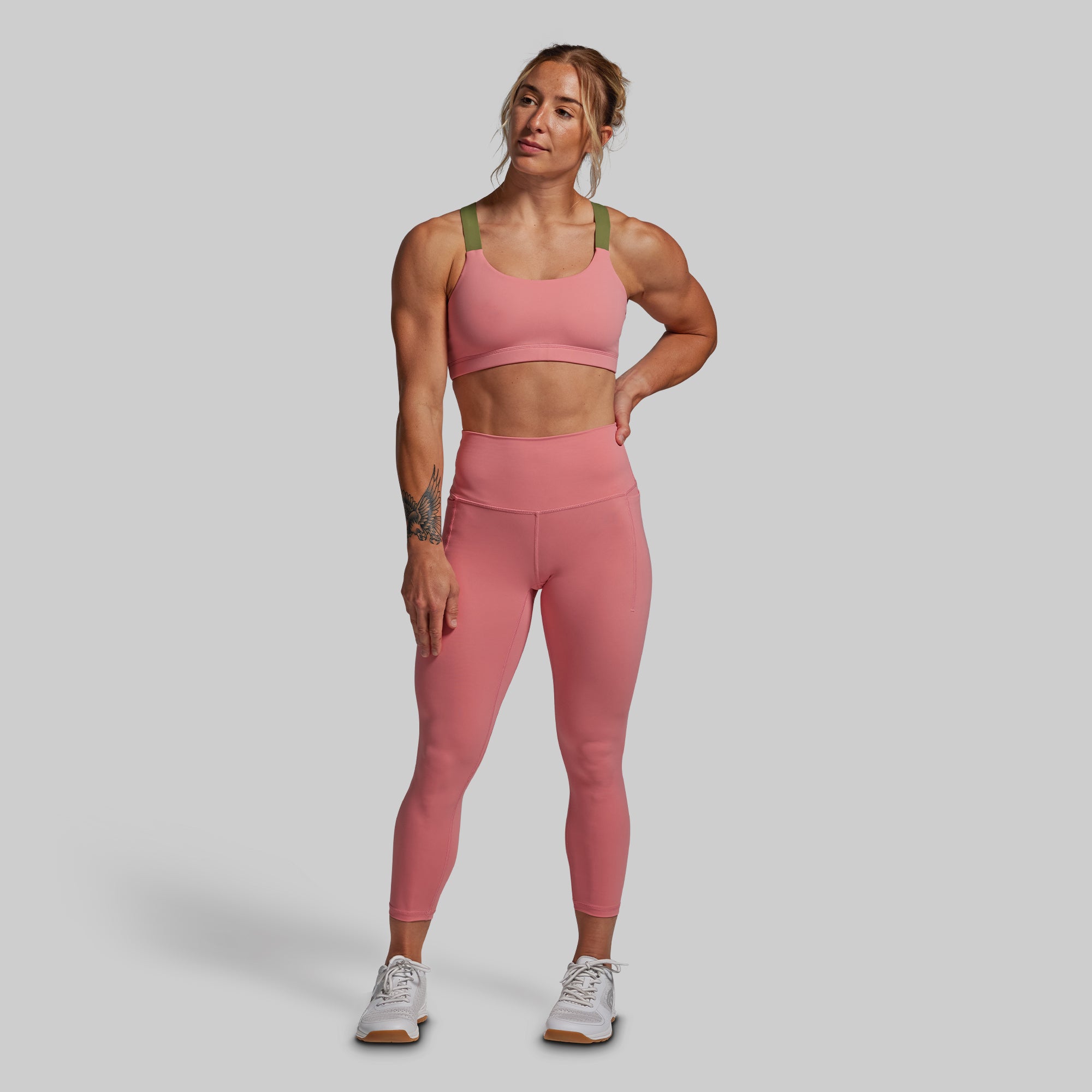 Your Go To Legging w/ Pockets 2.0 (Faded Rose) - Image 6