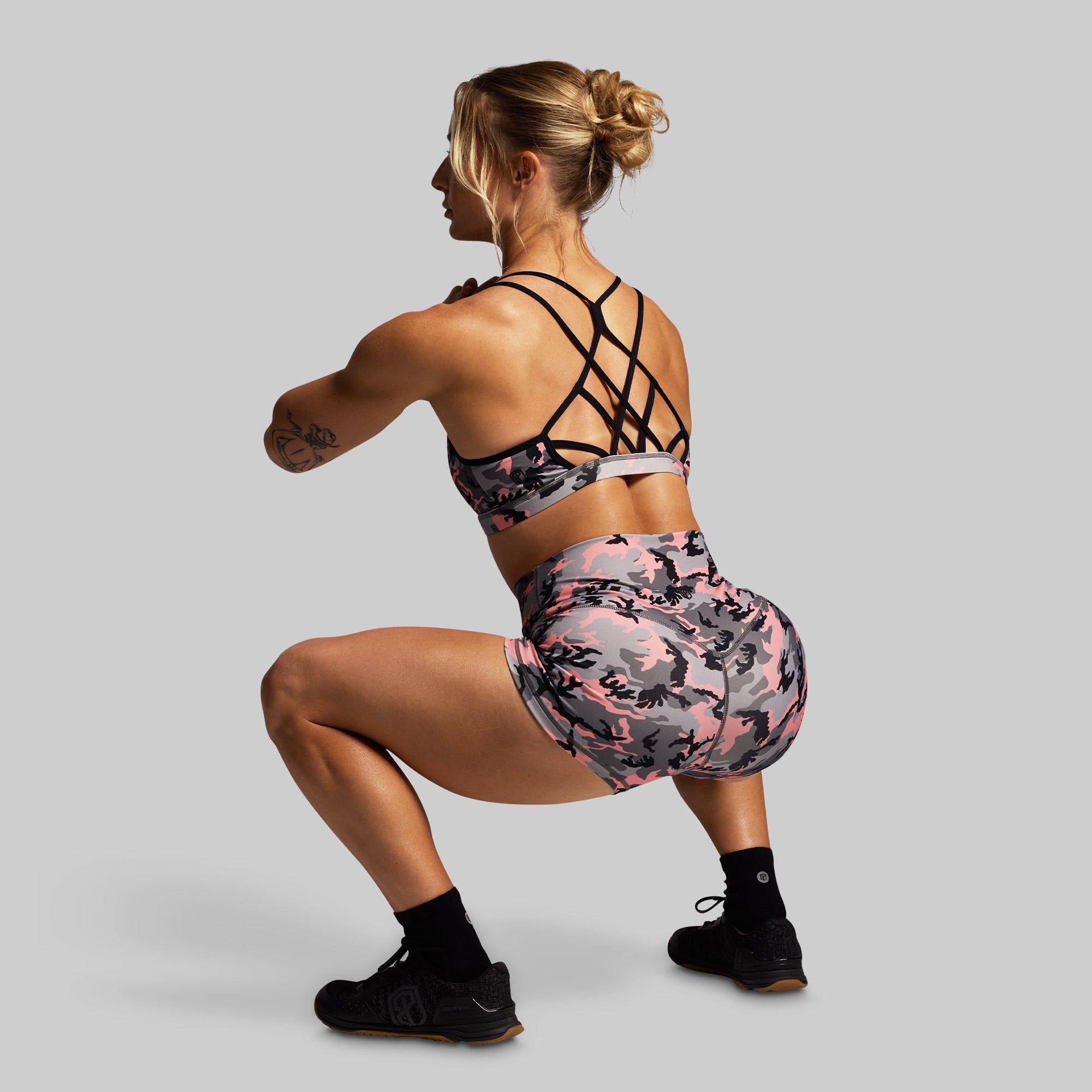 New Heights Booty Short (Pink Woodland) - Image 8