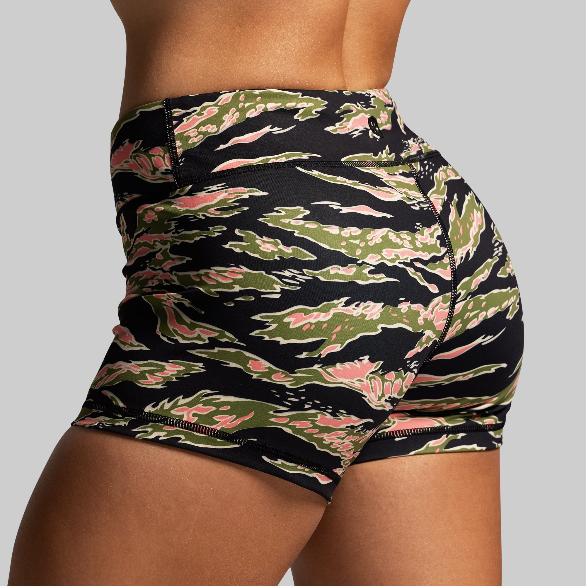 Double Take Booty Short (Pink Jungle Tiger) - Image 3