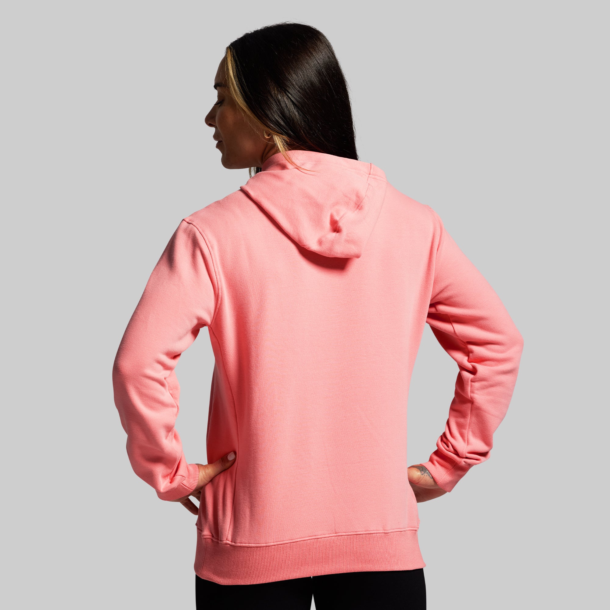 BP Classic Women's Unmatched Hoodie (Faded Rose) - Image 2