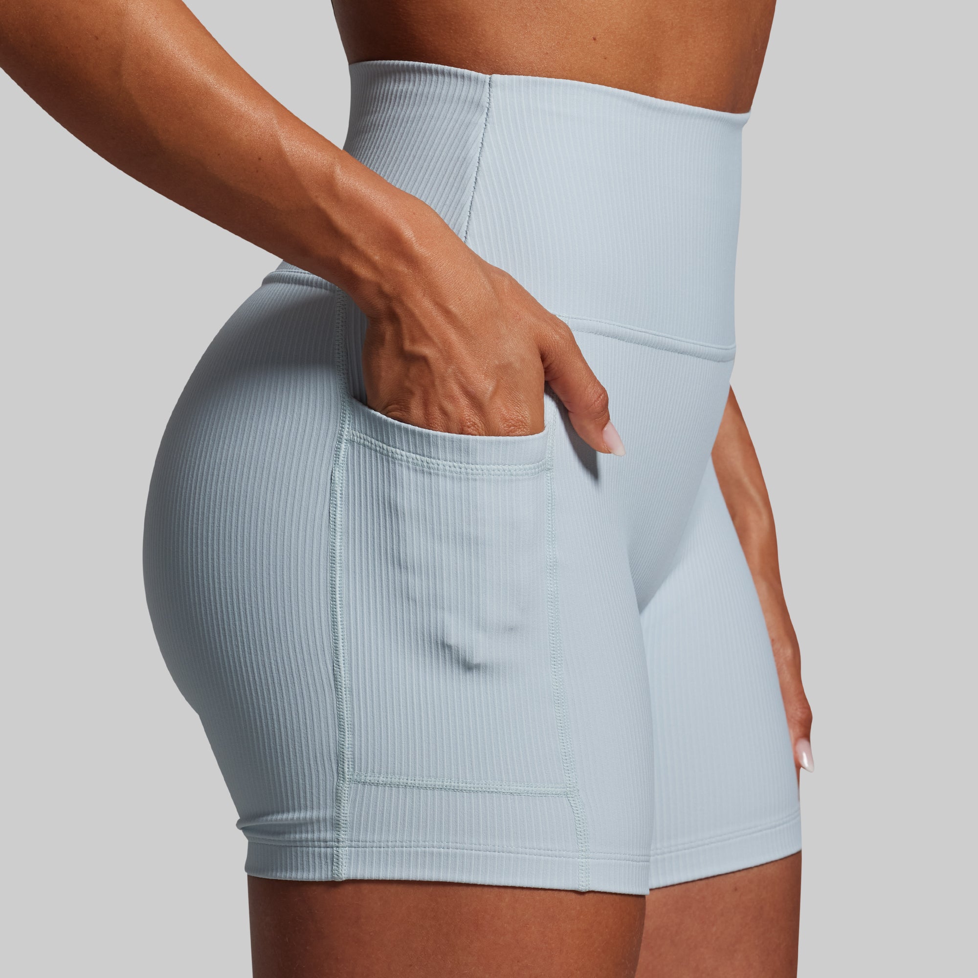 All or Nothing Short (Chambray) - Image 3