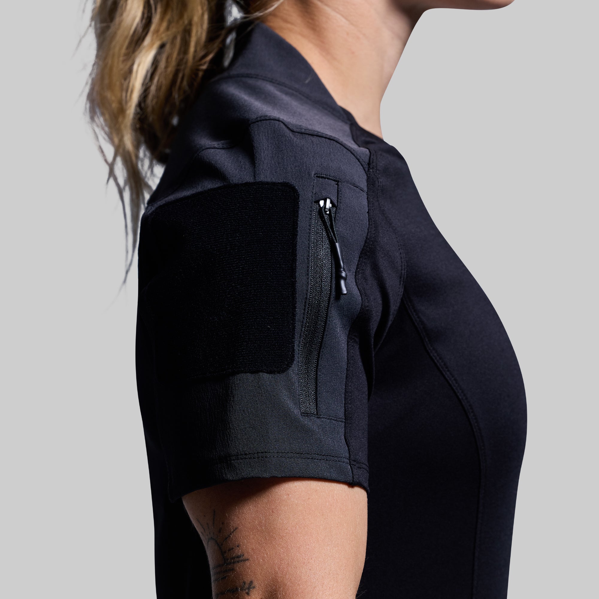 Women's Op Top (Black) - Image 3