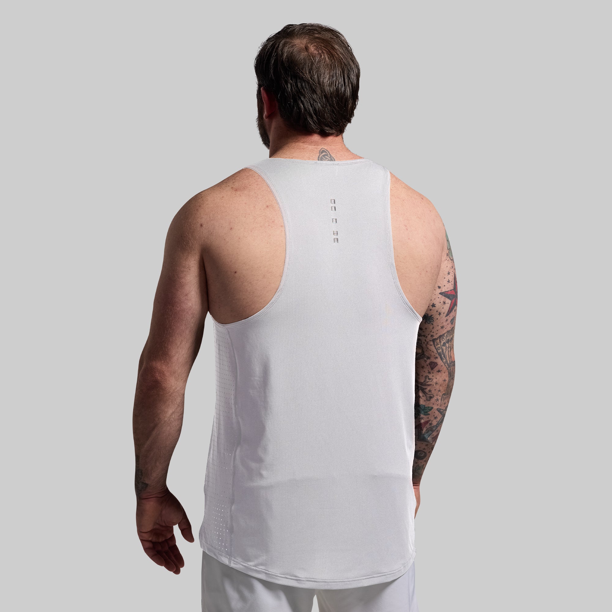 Men's Endurance Tank (White) - Image 3