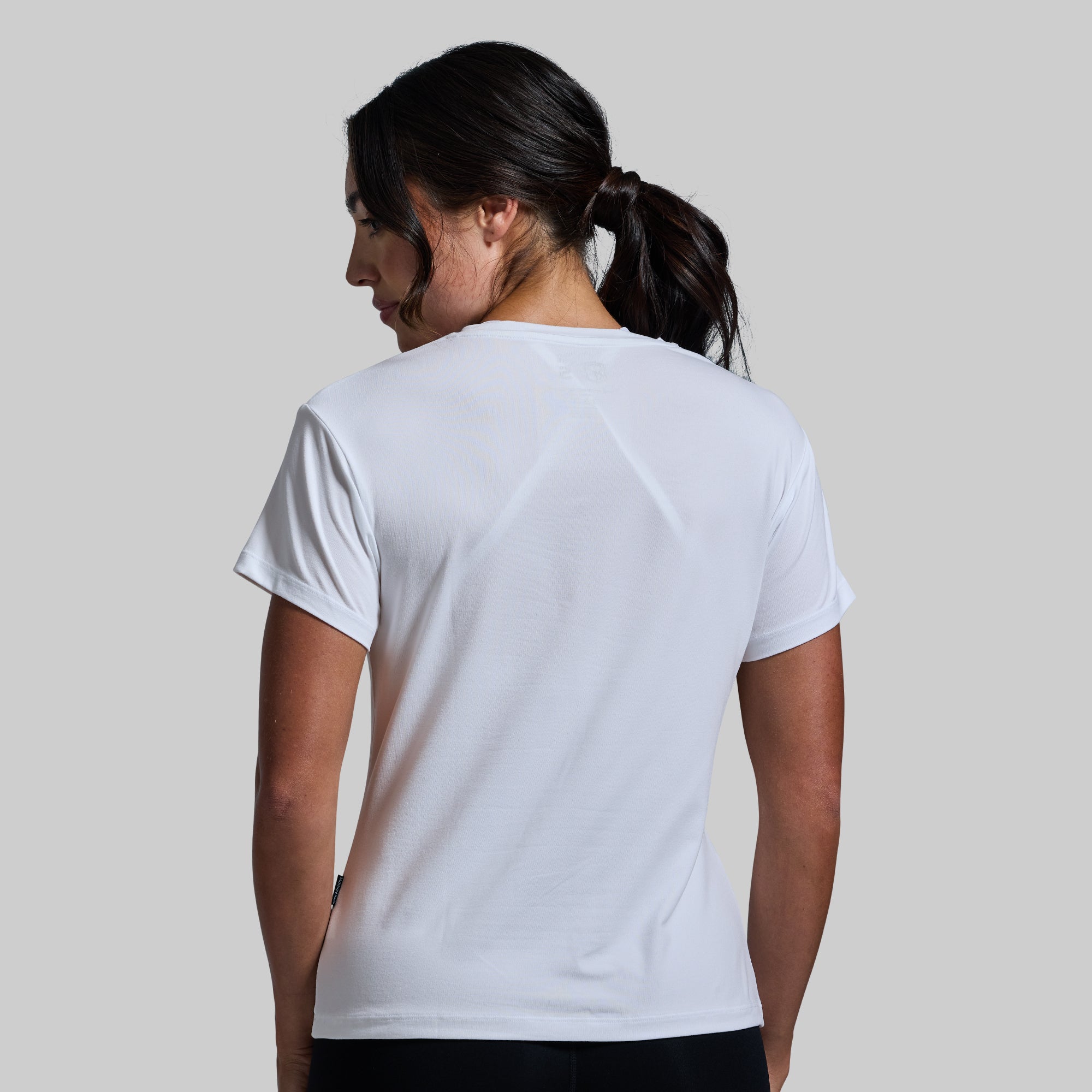 Women's BP Premium Basic Crew (White) - Image 2