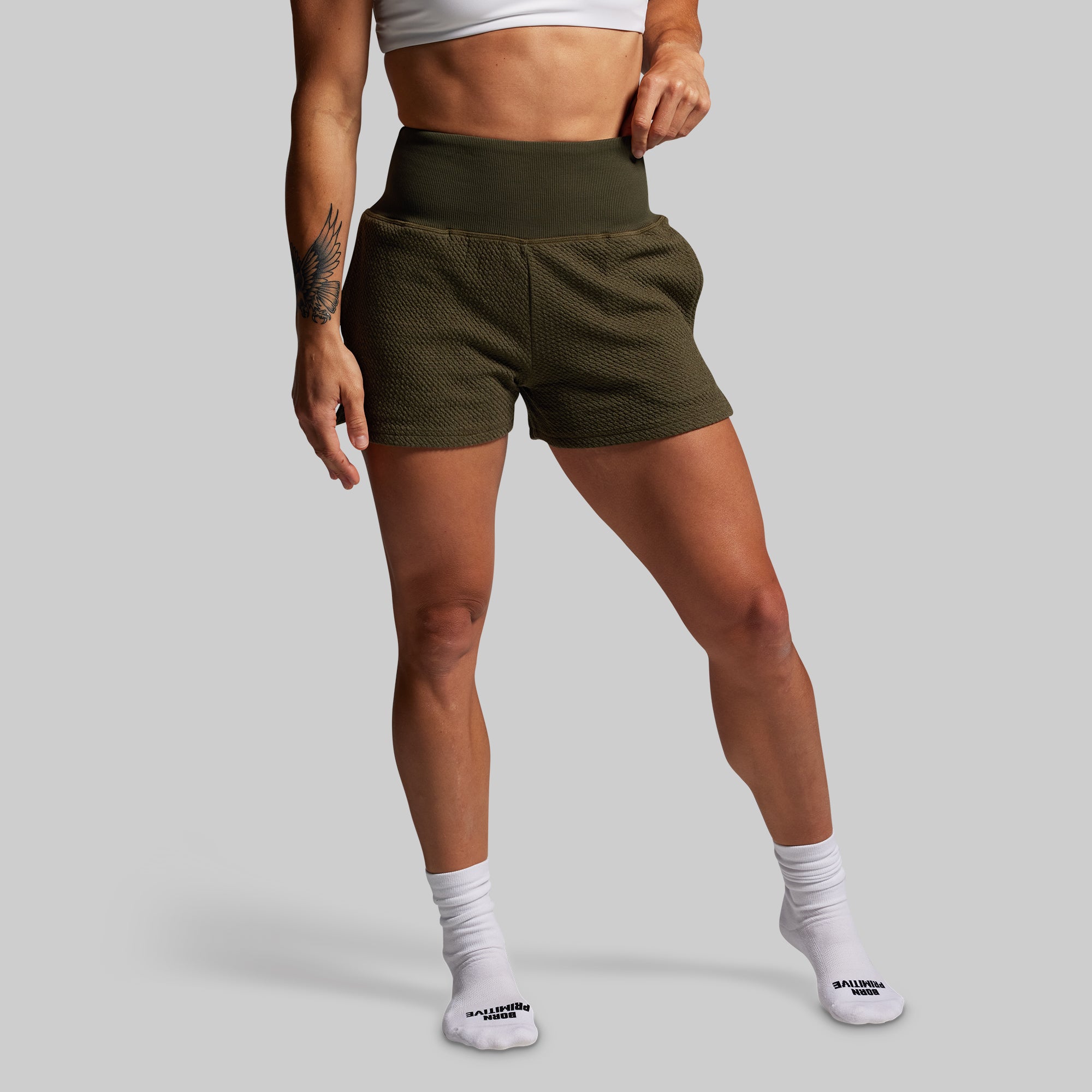 Women's Cloud Short (OD Green) - Image 3