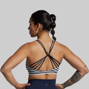 Vitality Sports Bra 2.0 (BP Navy Stripe)