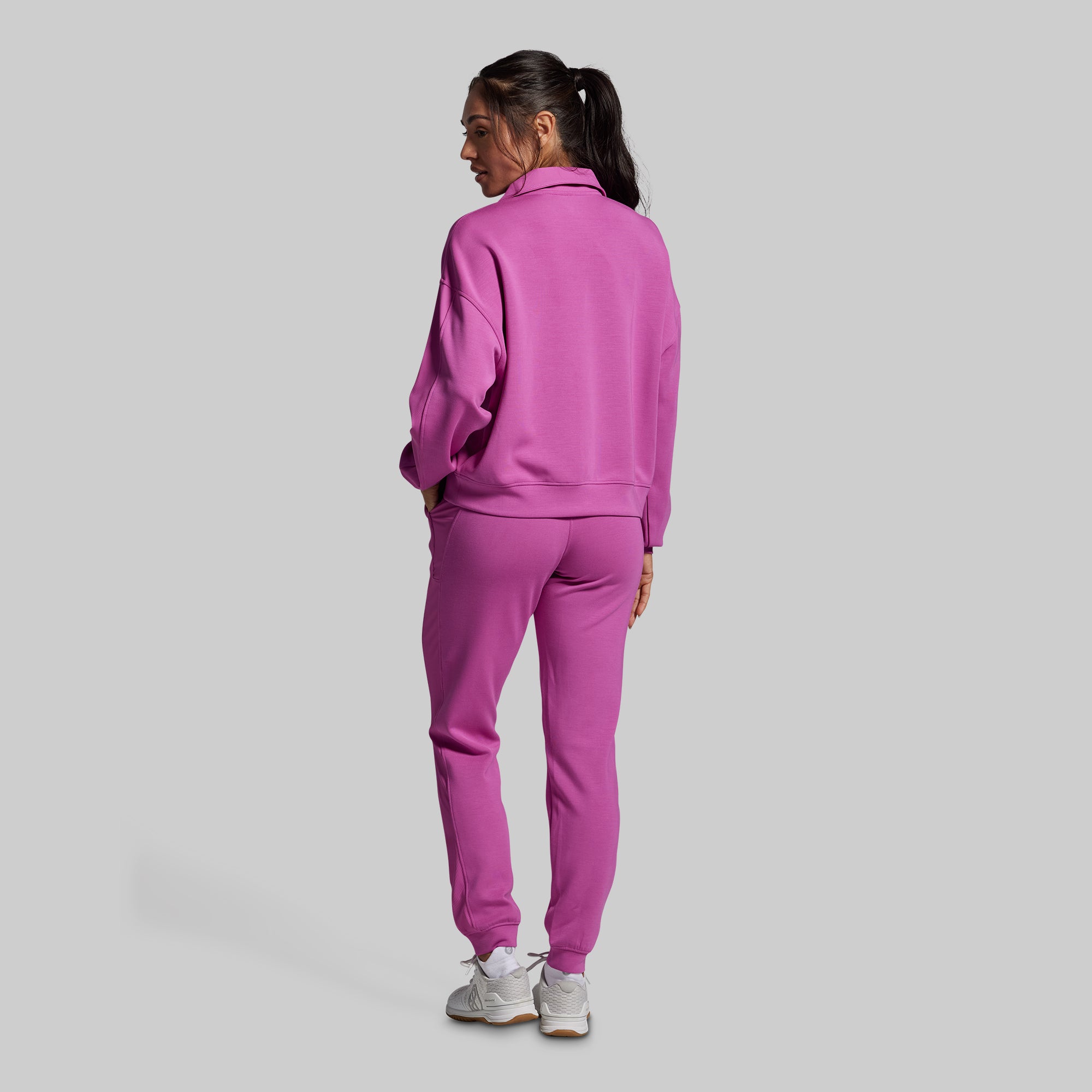Lounge Lux Quarter Zip Pullover (Viola) - Image 6